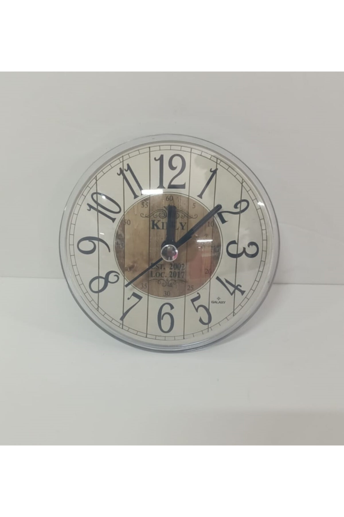 Galaxy Magnetli Saat 11cm Çap (kiely Motif)
