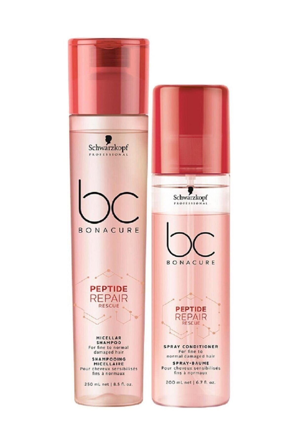Bonacure Bc Peptide Acil Kurtarma Micellar 2`li Set Schwarzkopf