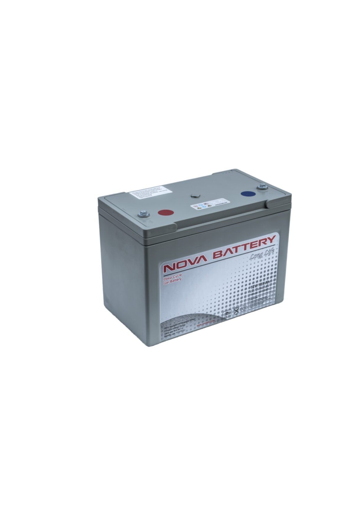 Nova Akü 12v 105 Ah Amper Deep Cycle Jel Akü