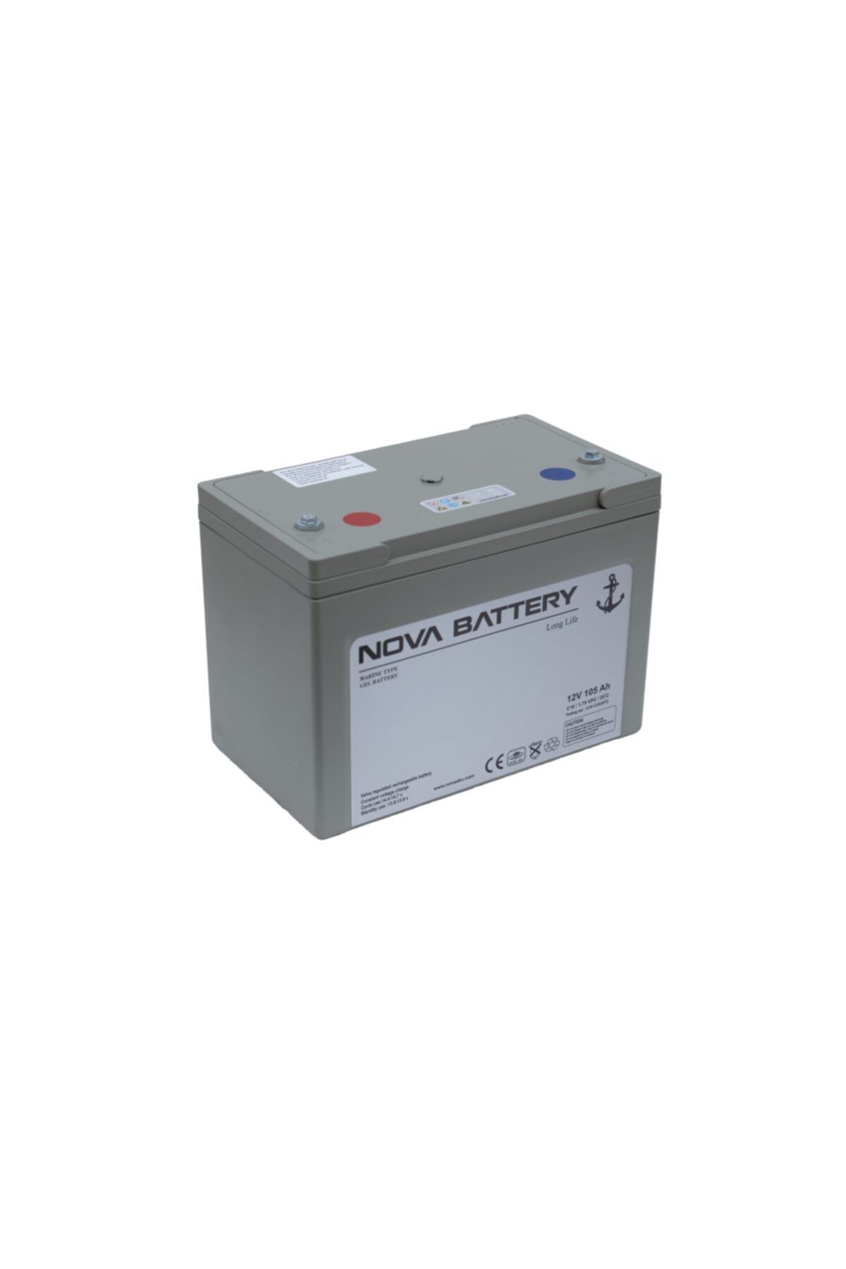 Nova Akü 12v 105 Ah Amper Marin Jel Akü