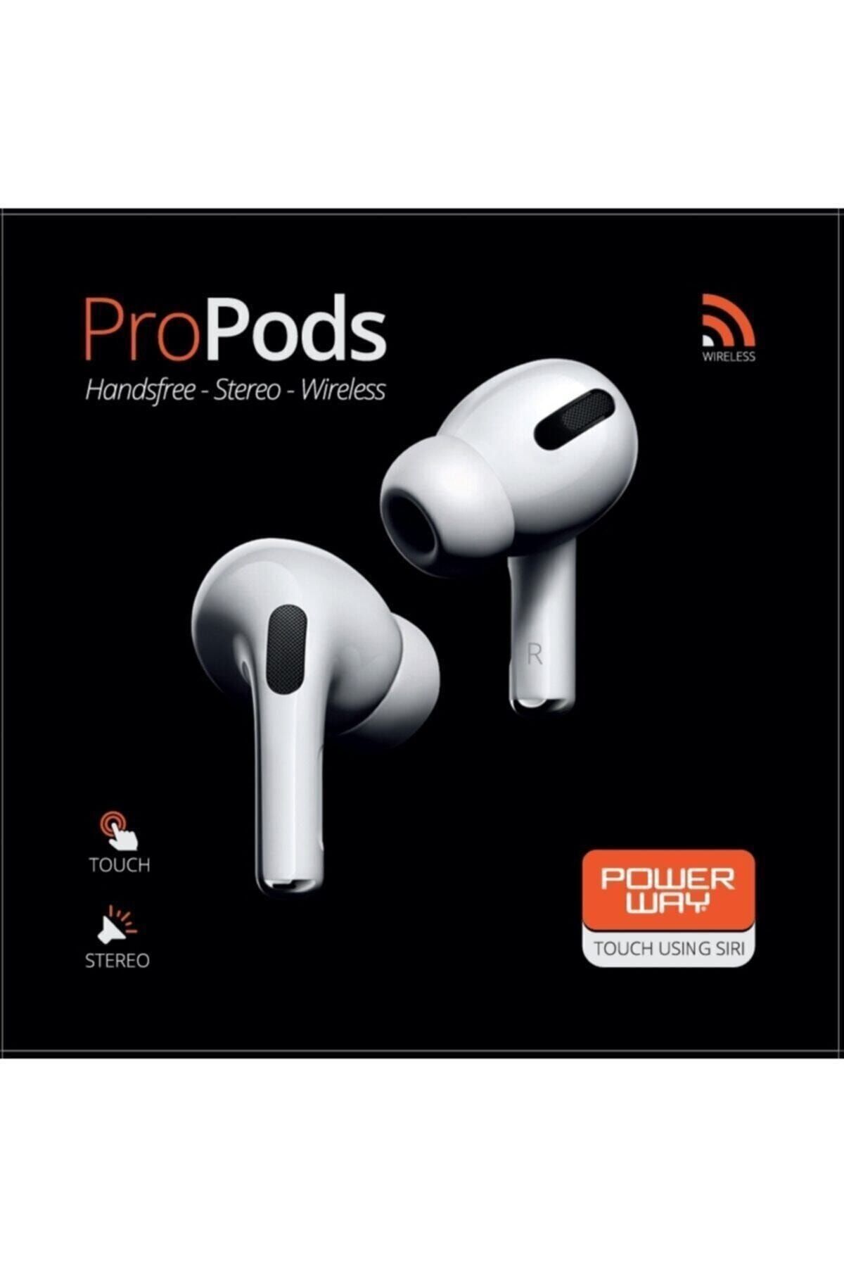 POWERWAY Propods Dokunmatik Streo Bluetooh Kulaklık Btx99