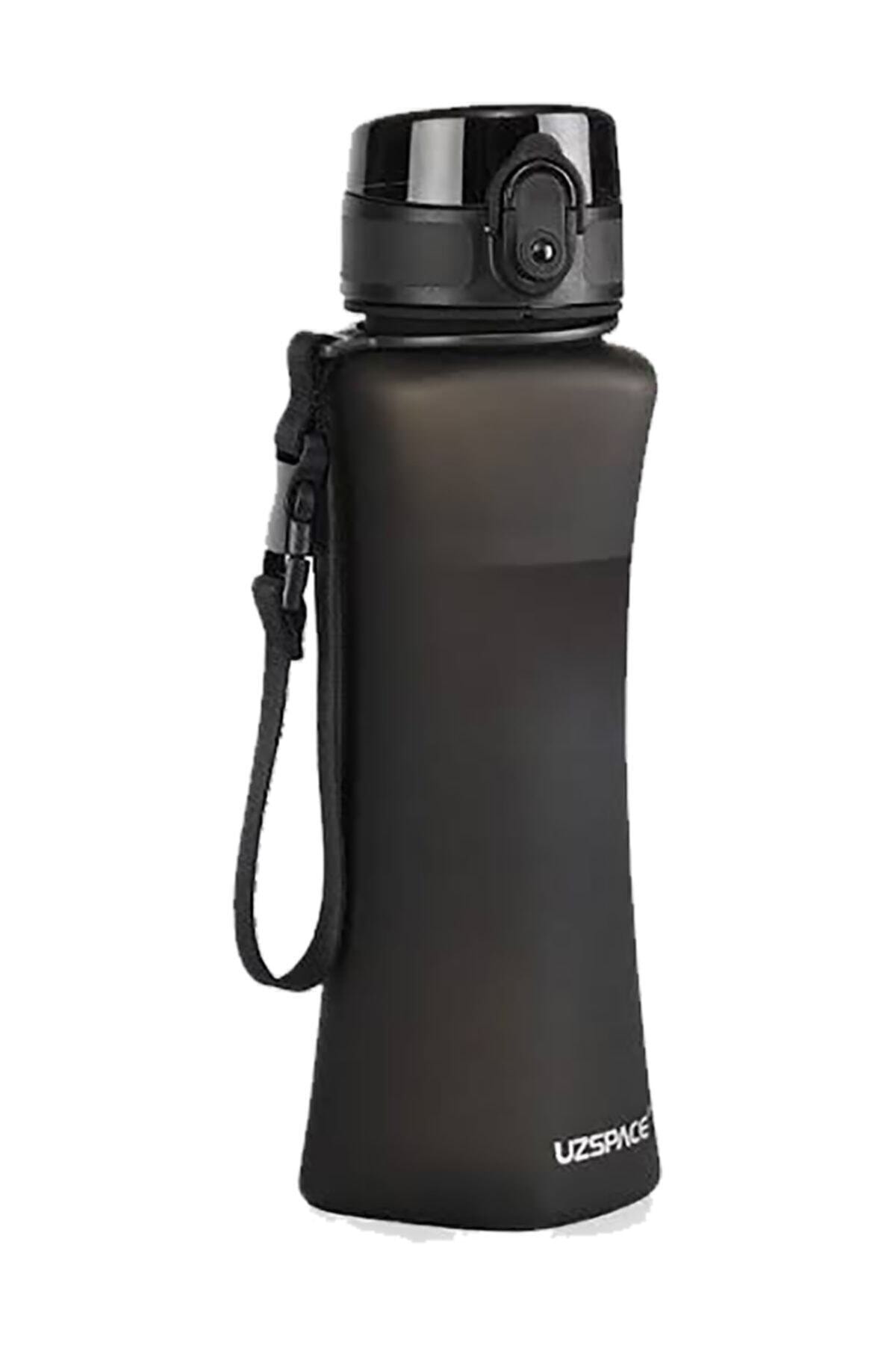 Uzspace Matara (Suluk) Tritan Bpa Free 500 ml Siyah 6008