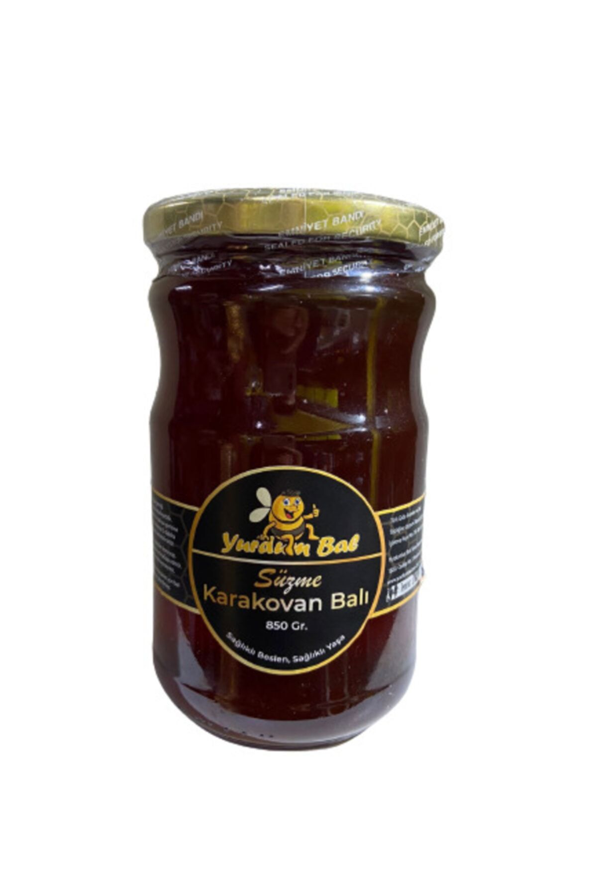 YURDUM YÖRESEL ÜRÜNLER Yurdum Karakovan Süzme Bal 850 gr