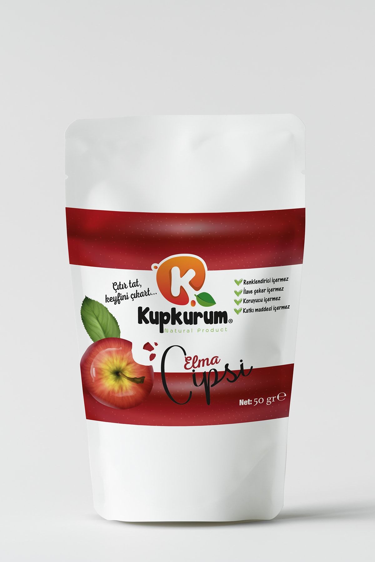 Kupkurum Elma Cipsi 50 gr