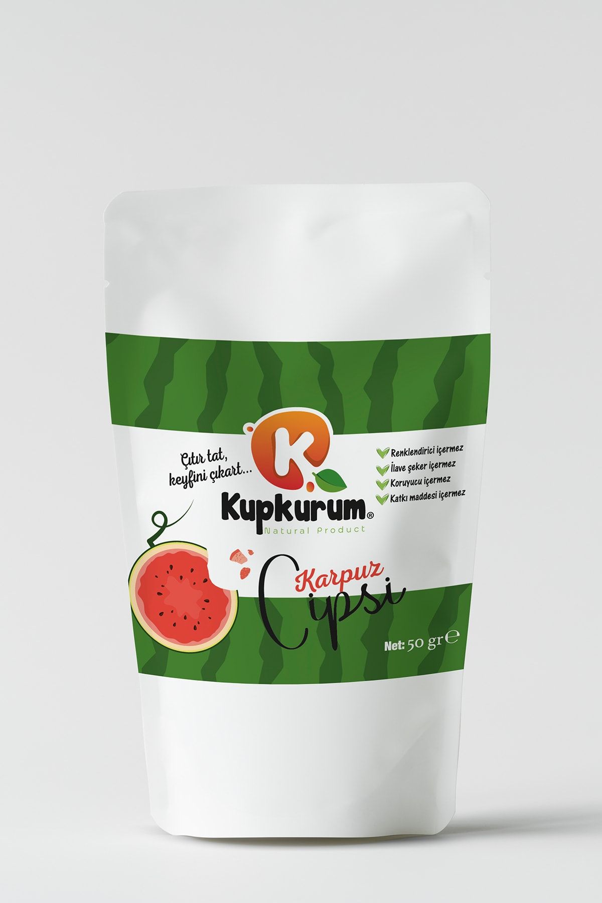 Kupkurum Karpuz Cipsi 50gr