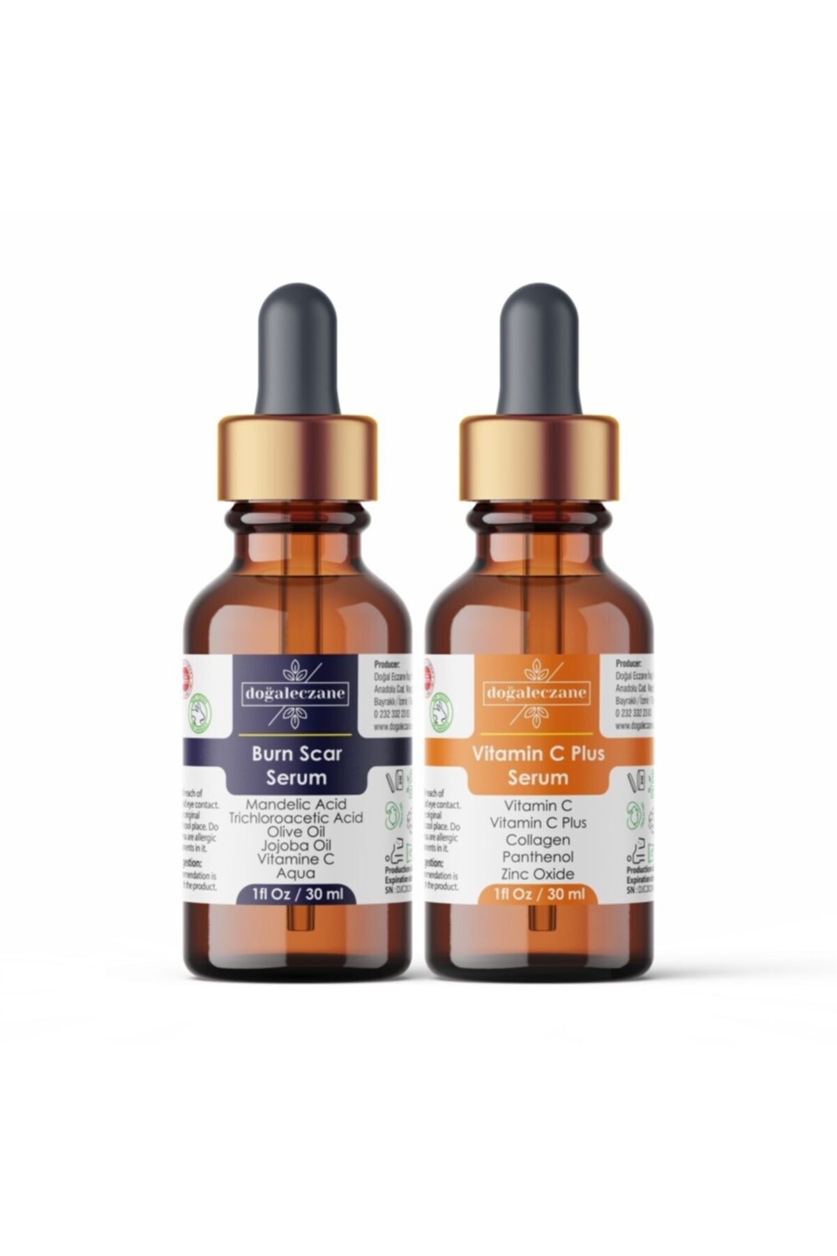 Doğal Eczane Yanık Izi Silme Serum Seti