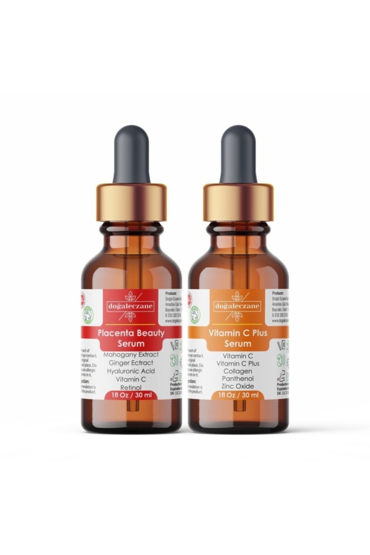 Doğal Eczane Plasenta Botoks Serum Serum Seti