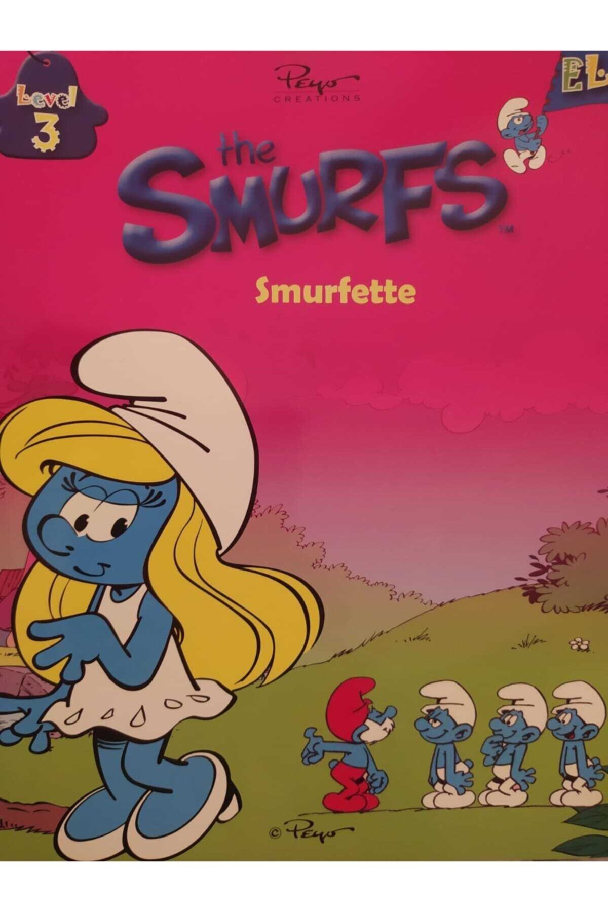 GNR Kitap Smurfette Hikaye Kitabı Ve Aktivite Kitabı Seti