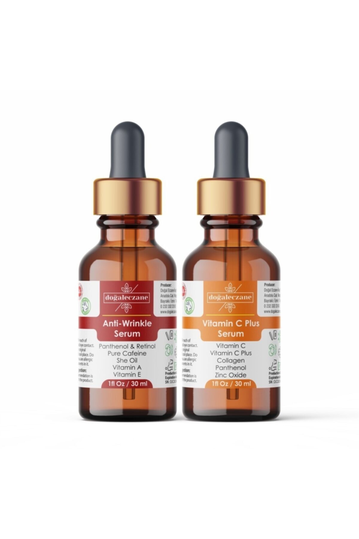 Doğal Eczane Vücut Kırışıklık Serum Seti