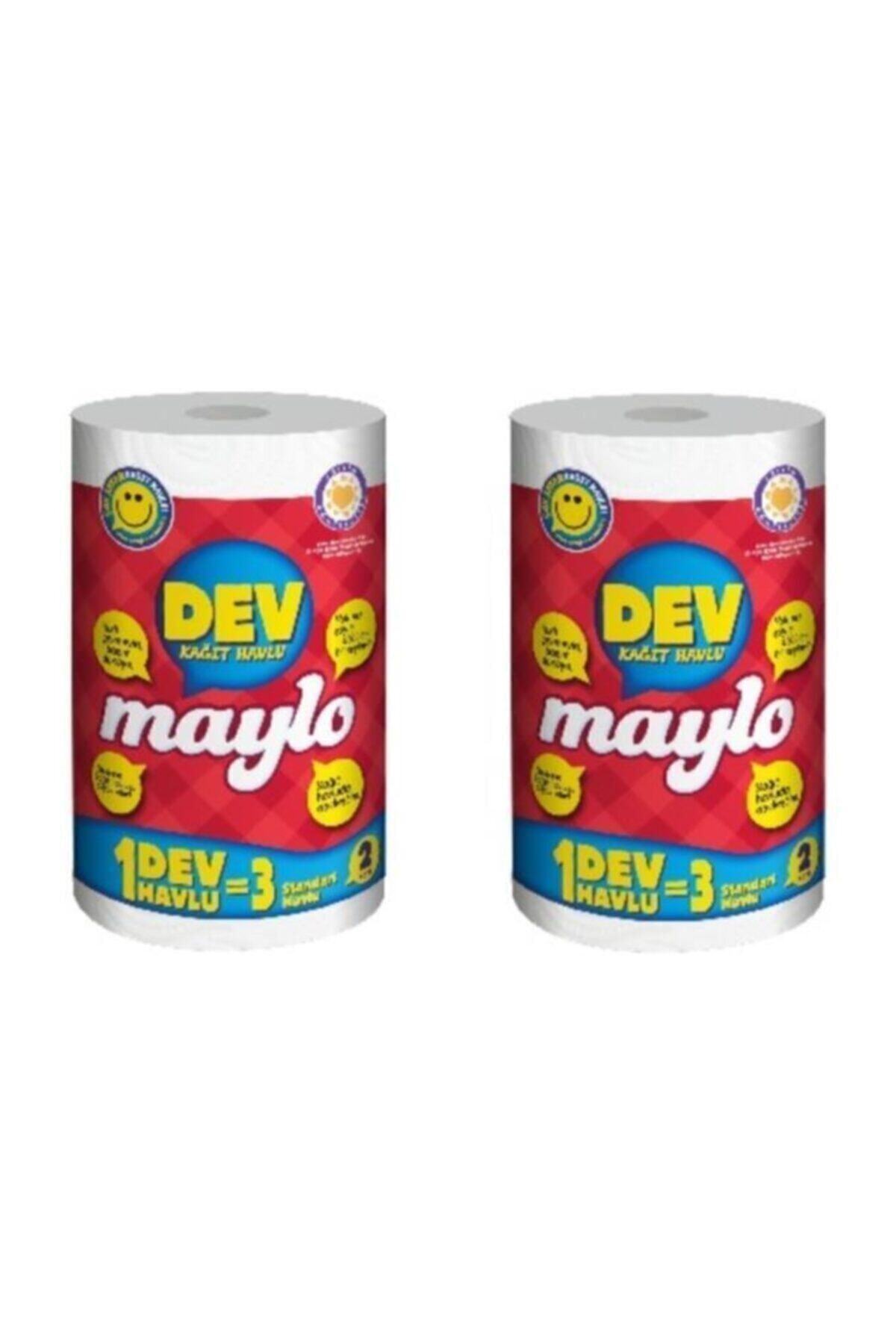 Maylo J-13 500172 Dev Kağıt Havlu Çift Katlı 2 Adet