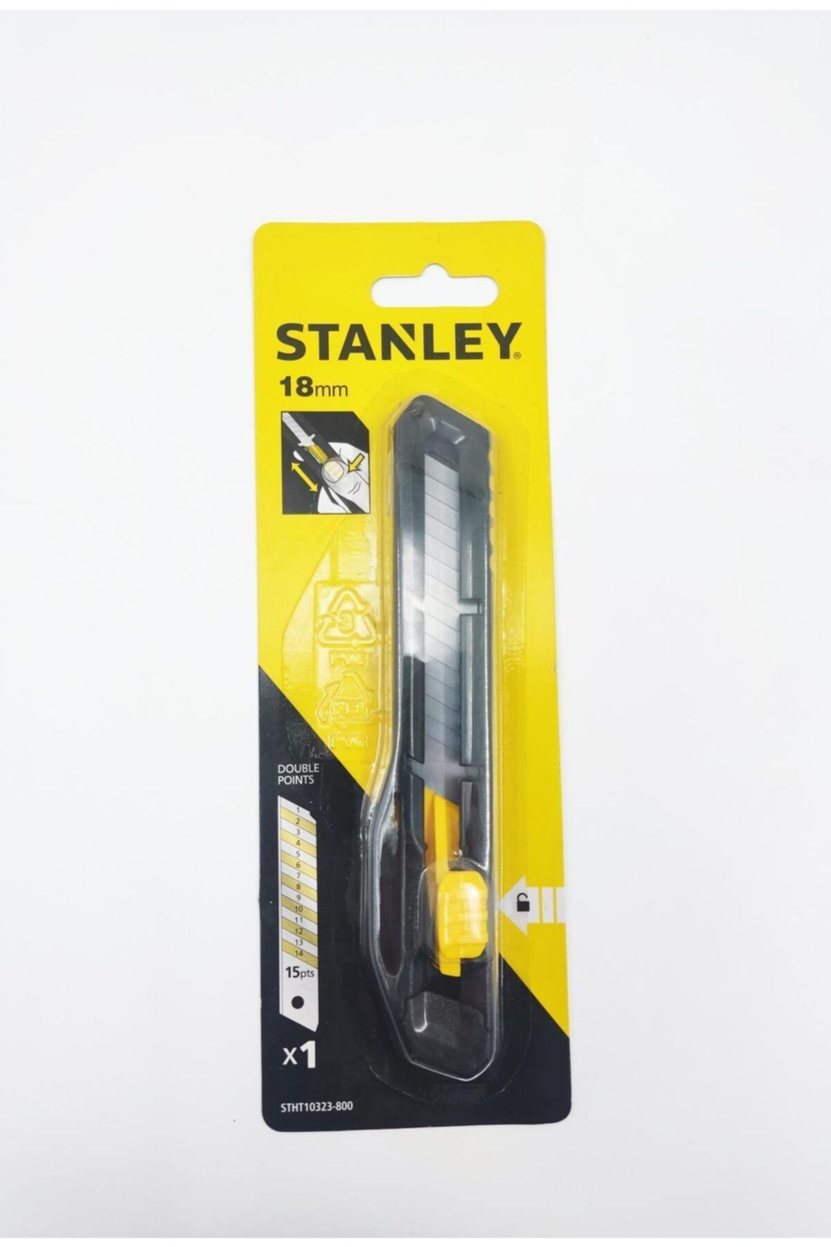Stanley Maket Bıçağı Plastik 18 mm