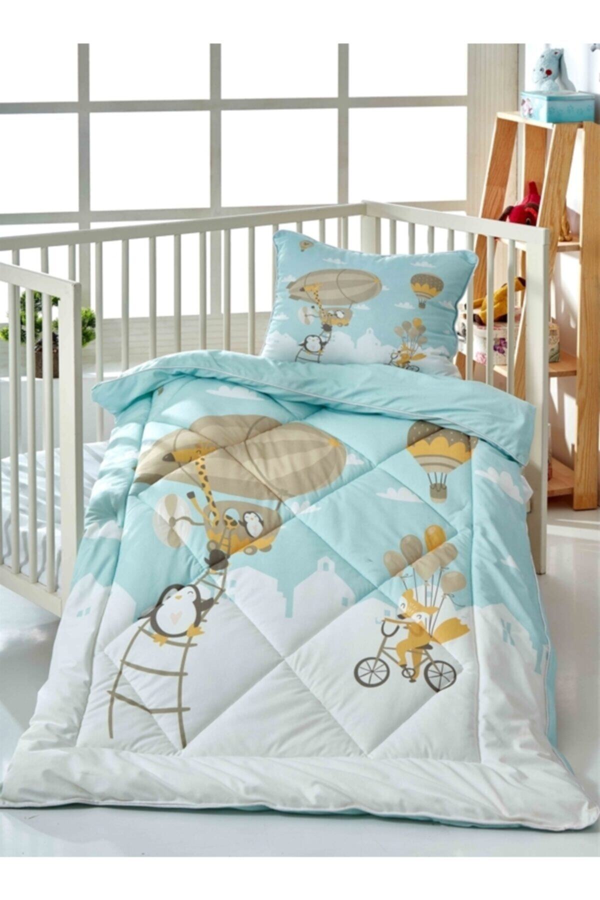 Komfort Home Dijital Baskılı Thermal Kumaş Bebek Yorgan Seti / B1