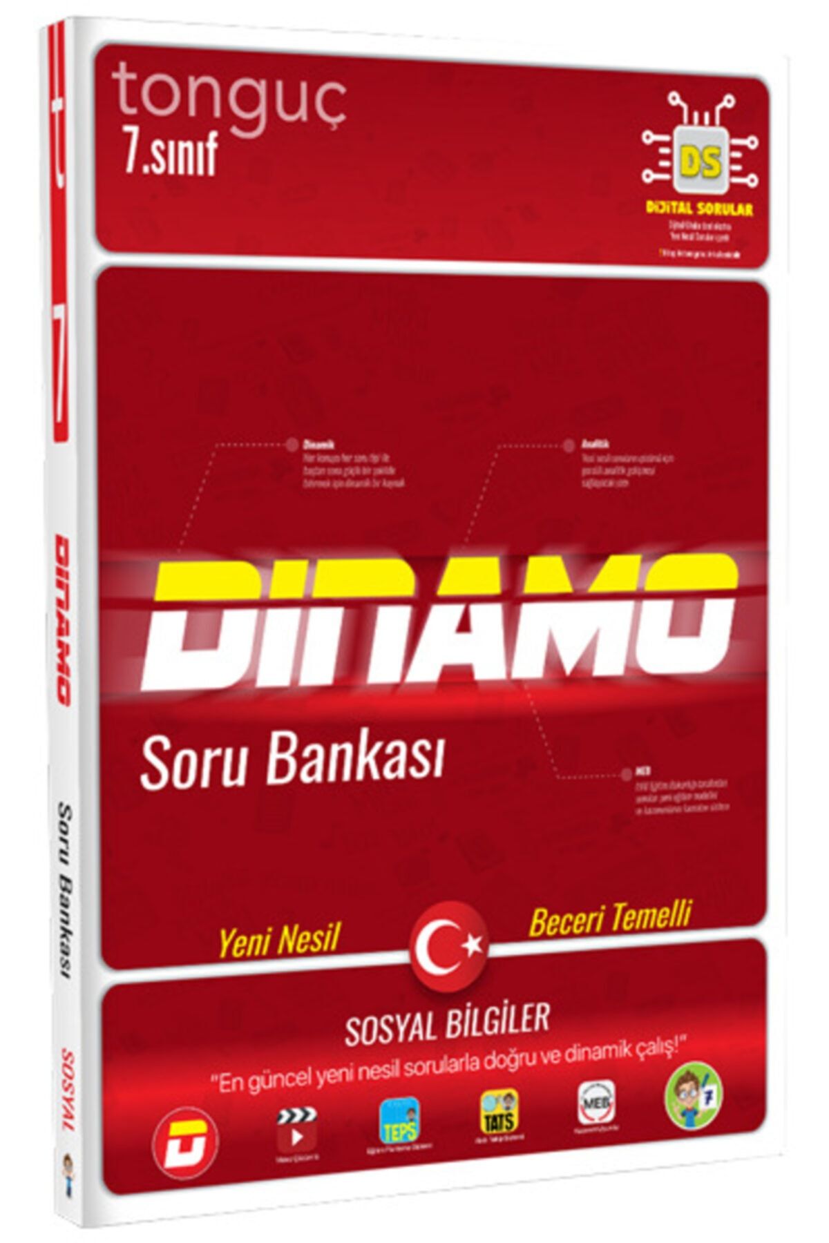 Tonguç Akademi 7. Sınıf Sosyal Bilgiler Dinamo Soru Bankası