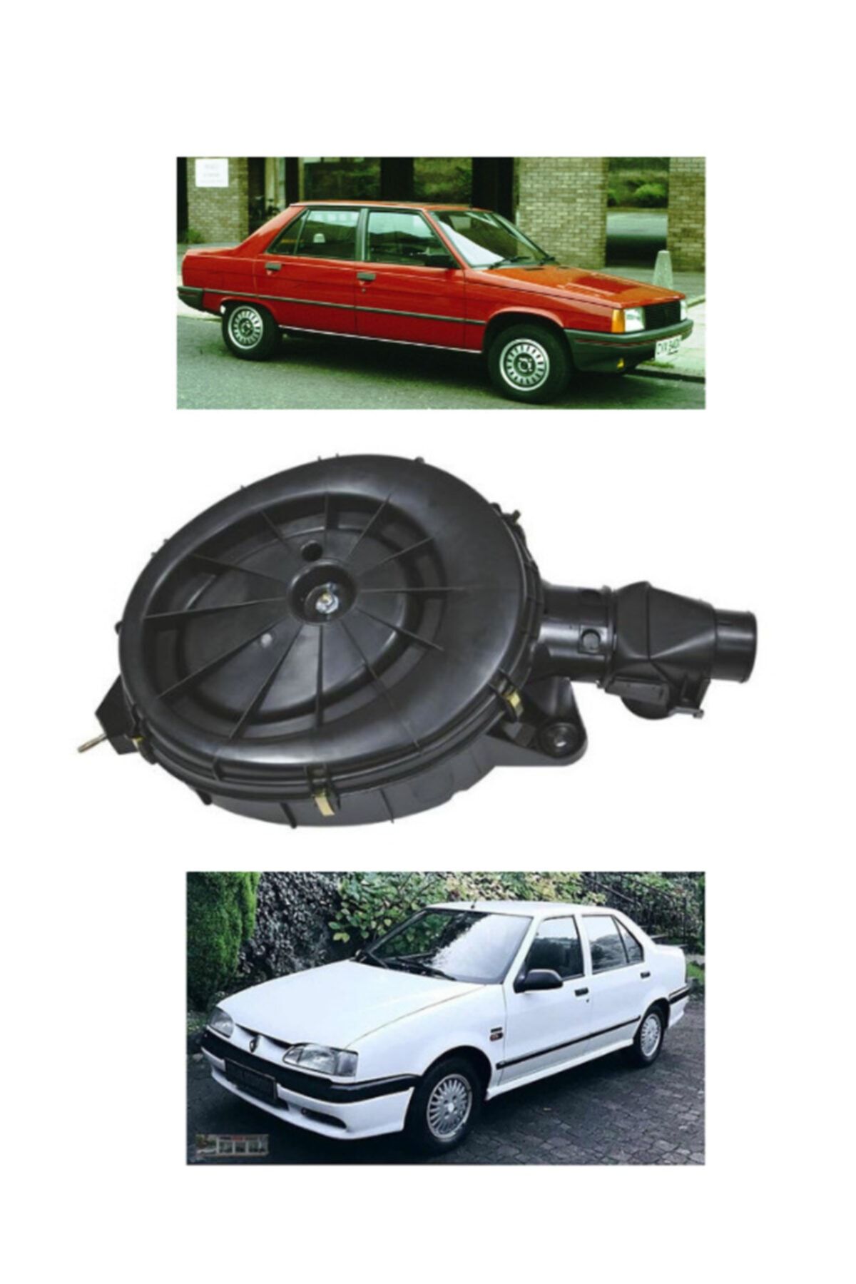 MARAL Renault R19 / R9 Uyumlu Hava Filtre Kutusu Komple 1. Kalite