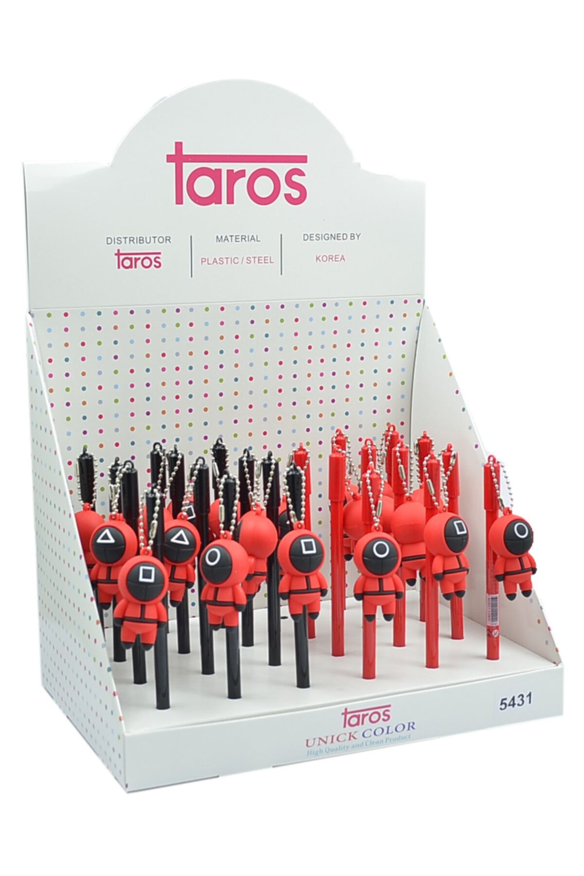 Taros Unick Color Squid Game Jel Kalem 2'li Set