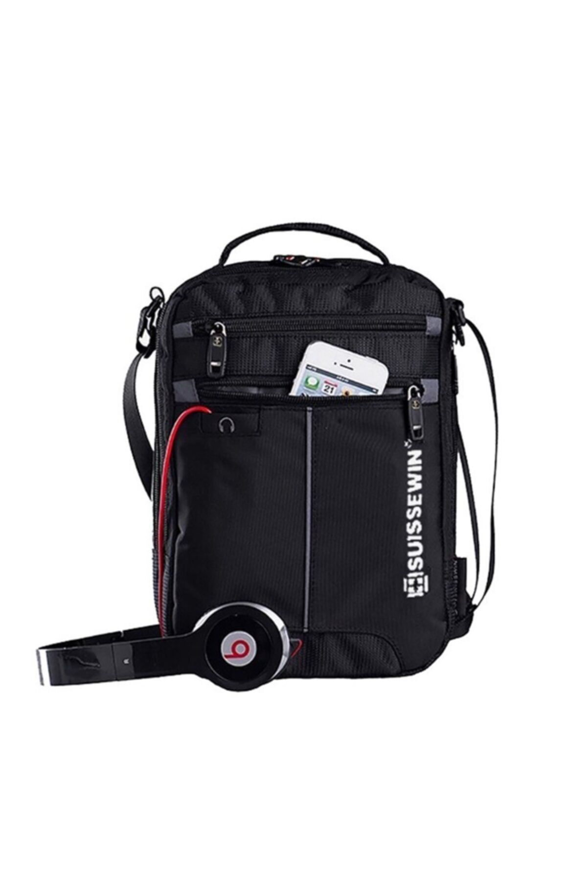 Swissgear Suissewin Omuz Askılı Askılı Fonksiyonel Premium Postacı Çanta