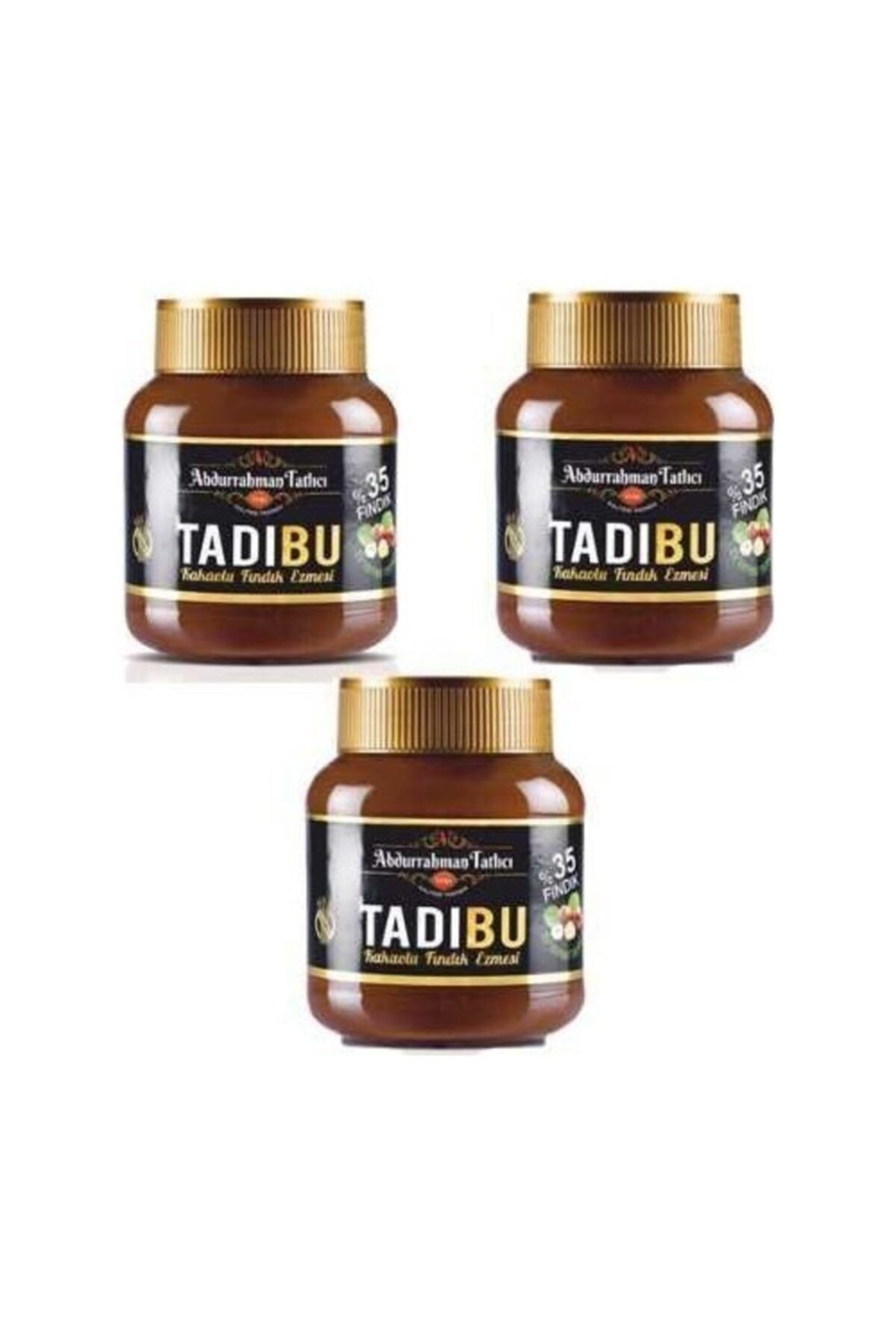 Abdurrahman Tatlıcı Tadıbu Kakaolu Fındık Ezmesi 330 Gr 3 Lü Pkt
