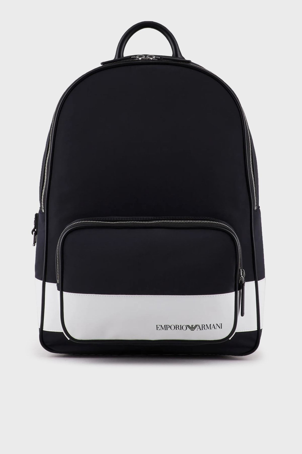 Emporio Armani Logolu Fermuarlı Sırt Çantası Erkek Sırt Çantası Y4o315 Y074e 85718