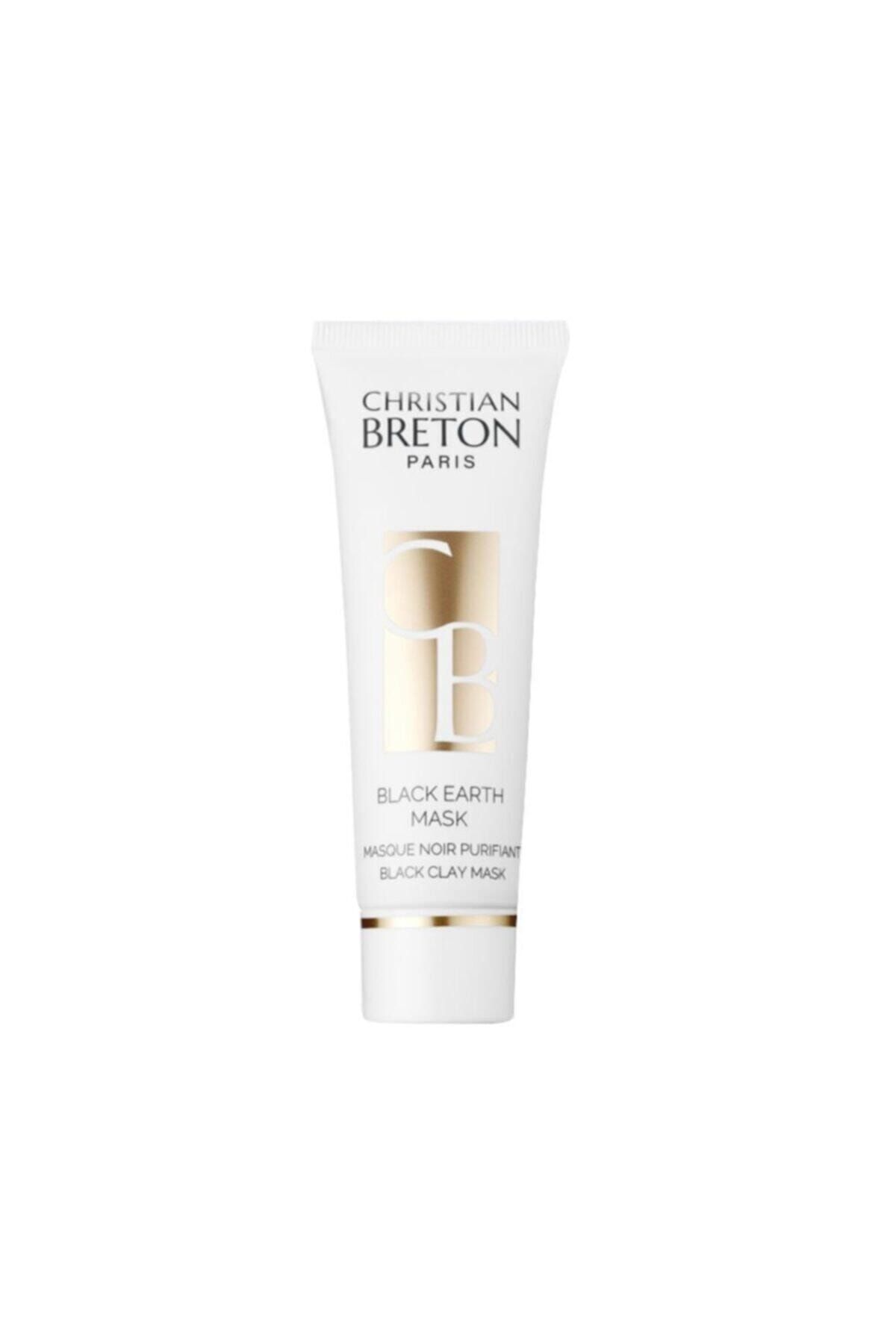 Christian Breton Black Earth Mask Siyah Kil Maskesi 50 Ml