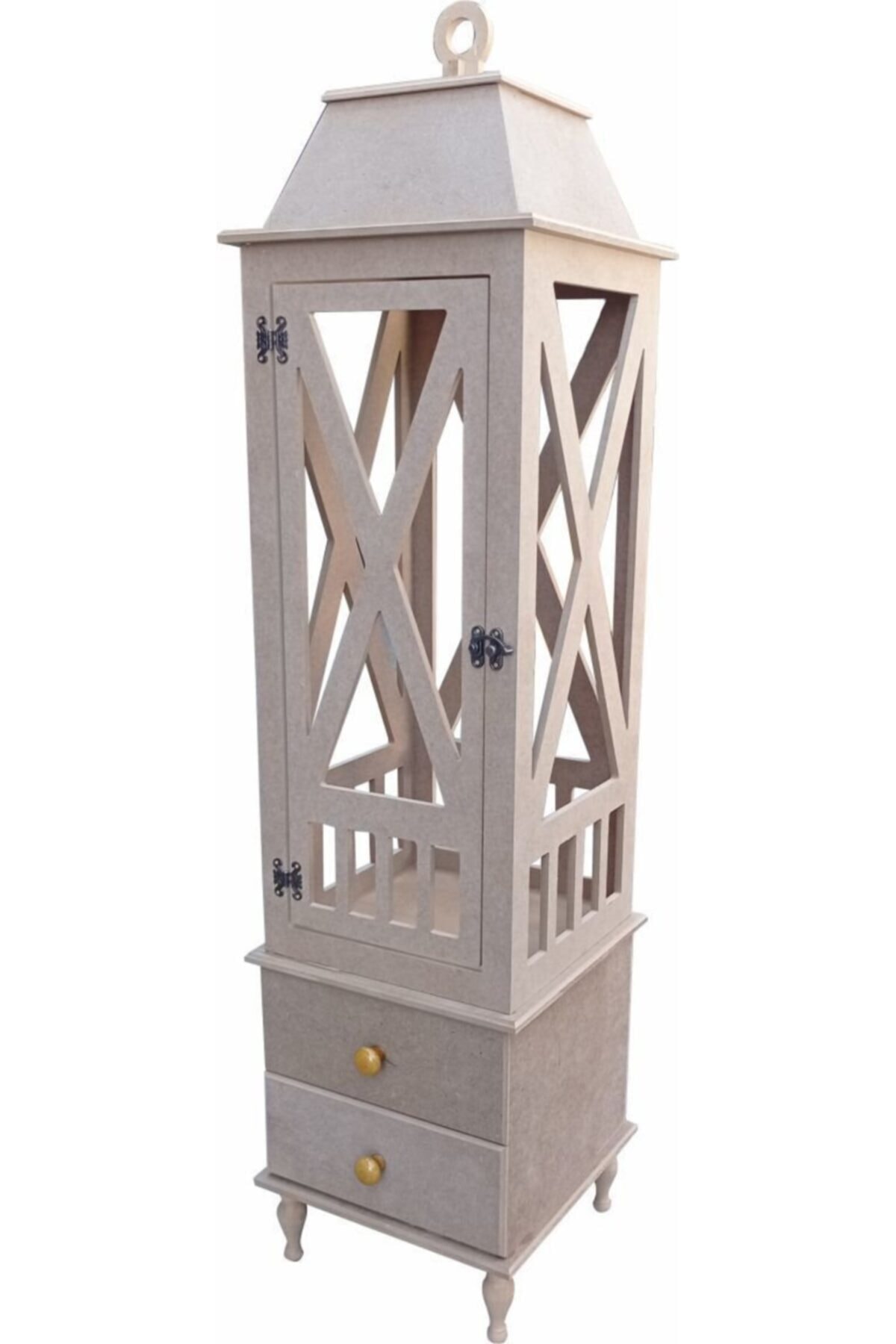 Animer Sanat Çapraz Çekmeceli Fener