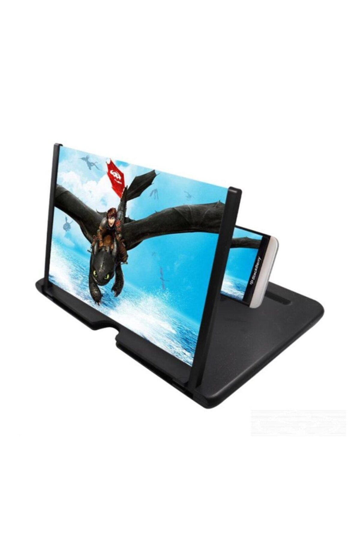 AldımGeldi Büyüteç Telefon Film Izleme Büyüklük Telefon Tutucu 16x21 Cm