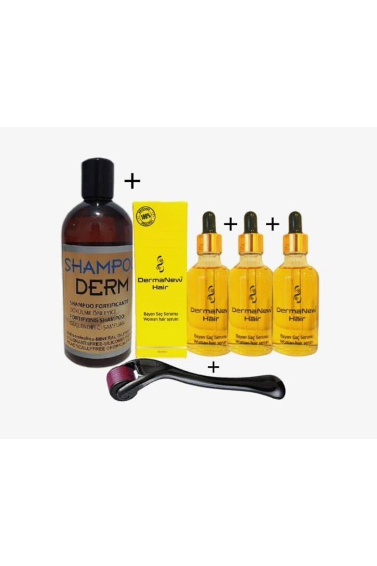 dermanew hair Organik Saç Gürleştirici Serum 2x50ml