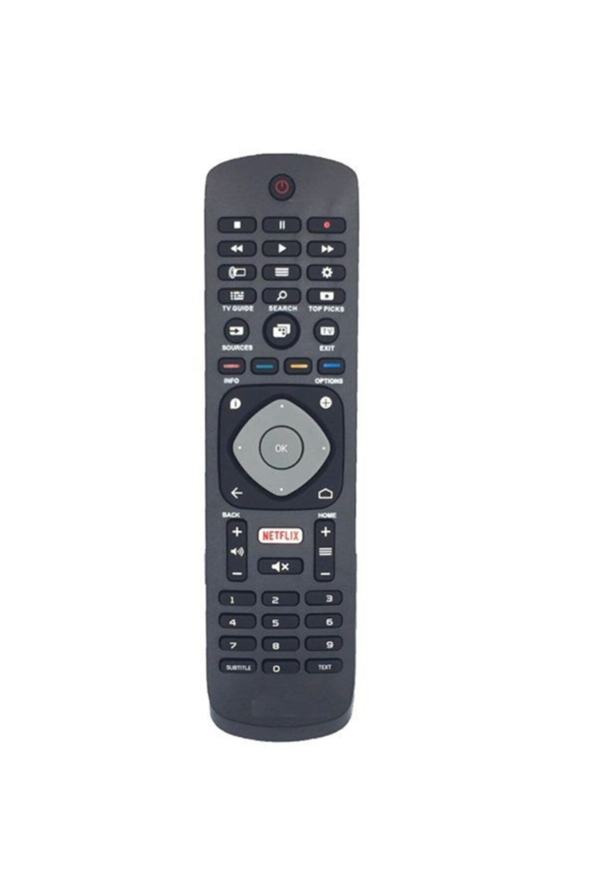TAYFUN Philips 55pus7002 4k Smart Led Televizyon Uyumlu Klavyesiz Yedek Kumanda Uyumlu