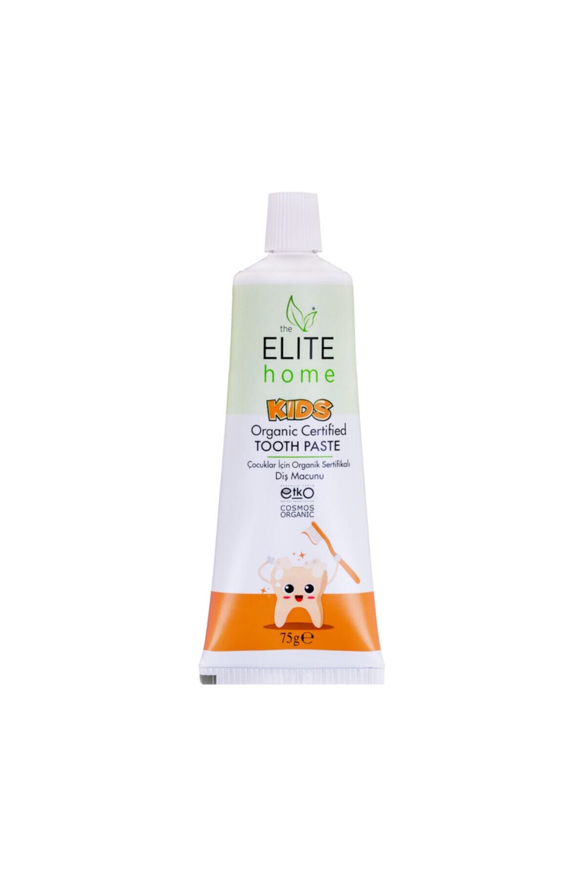 The Elite Home Organik Sertifikalı Diş Macunu Çocuk 75 Gr
