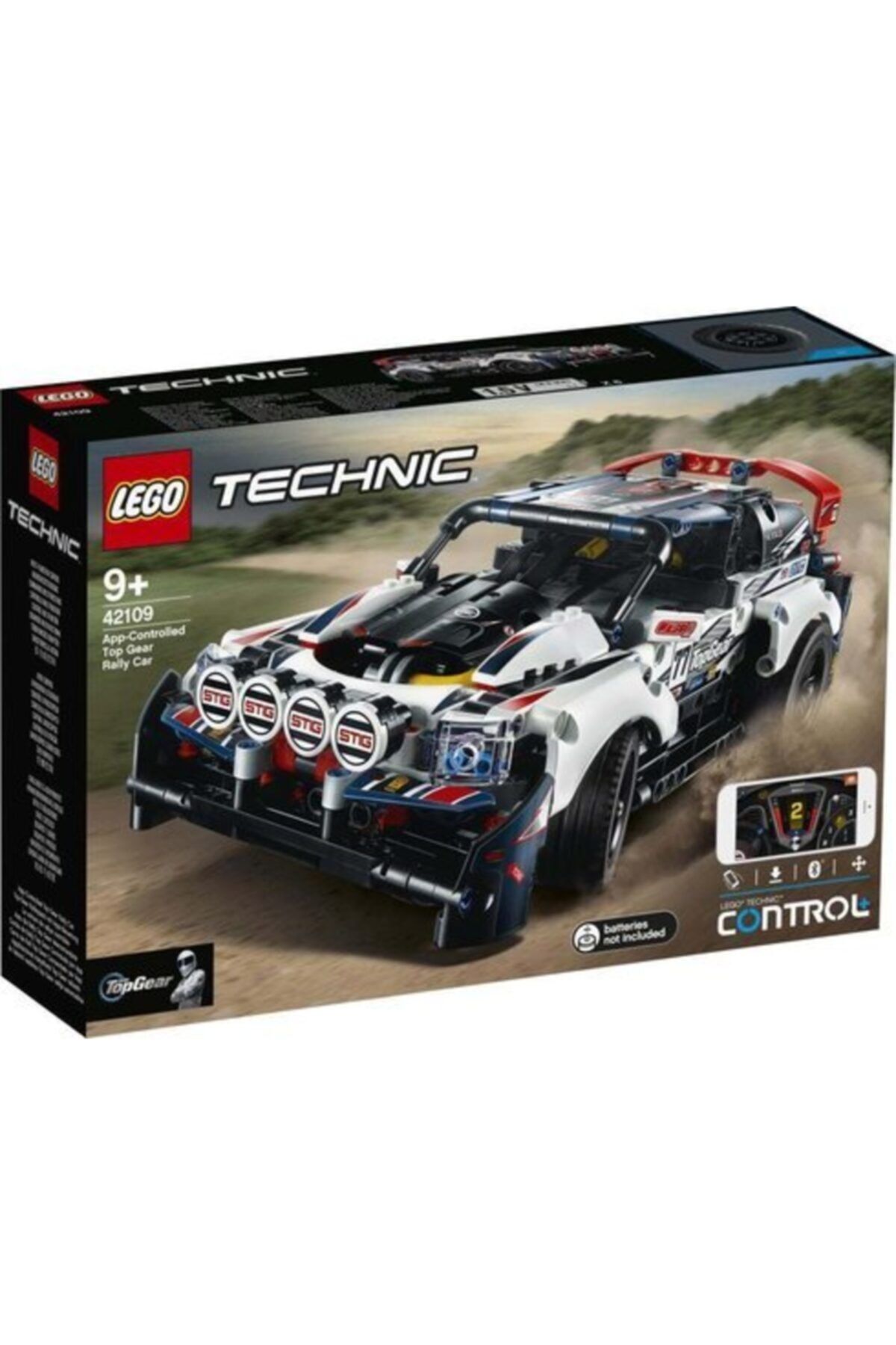 Cese Lego Technic 42109 Uzaktan Kumandalı 463 Parça Top Gear Ralli Arabası Yapım Seti
