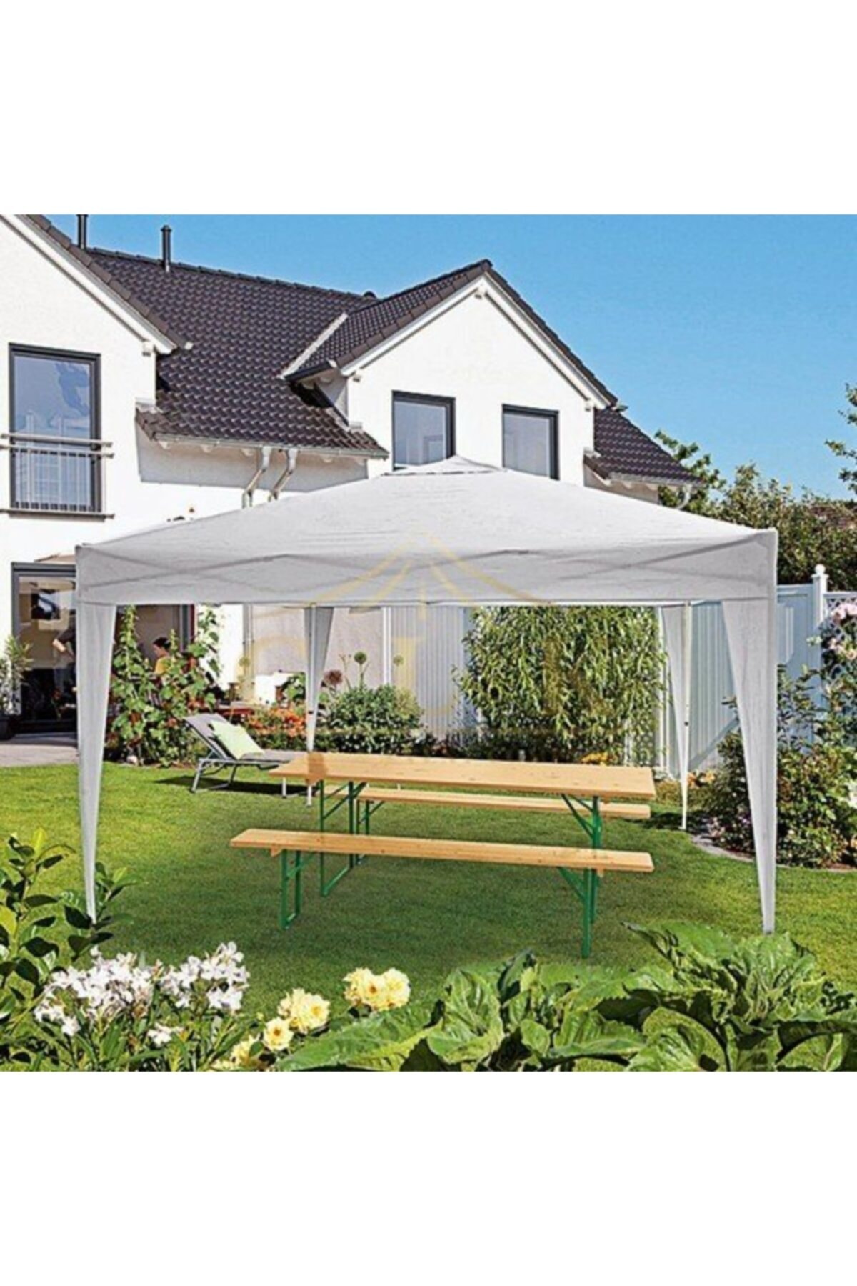 CLK Garden Clk 3x3 Katlanabilir Portatif Gazebo Bahçe Tente Çadır