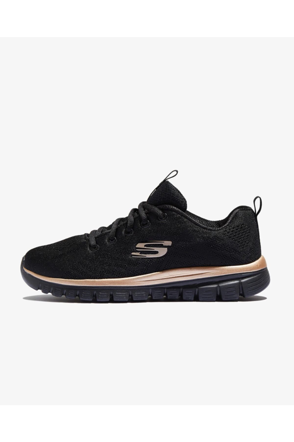 SKECHERS Graceful-get Connected Siyah / Pembe Altın