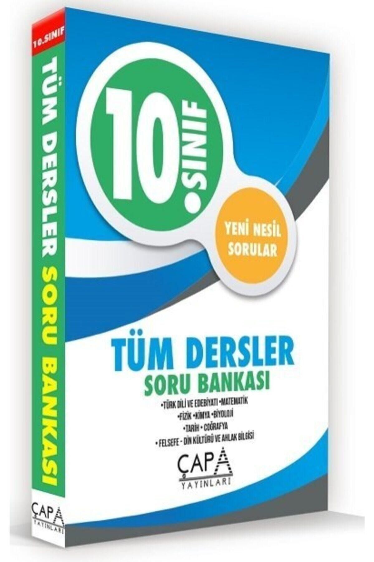 ÇAPA YAYINLARI 10.sınıf Tüm Dersler Soru Bankası