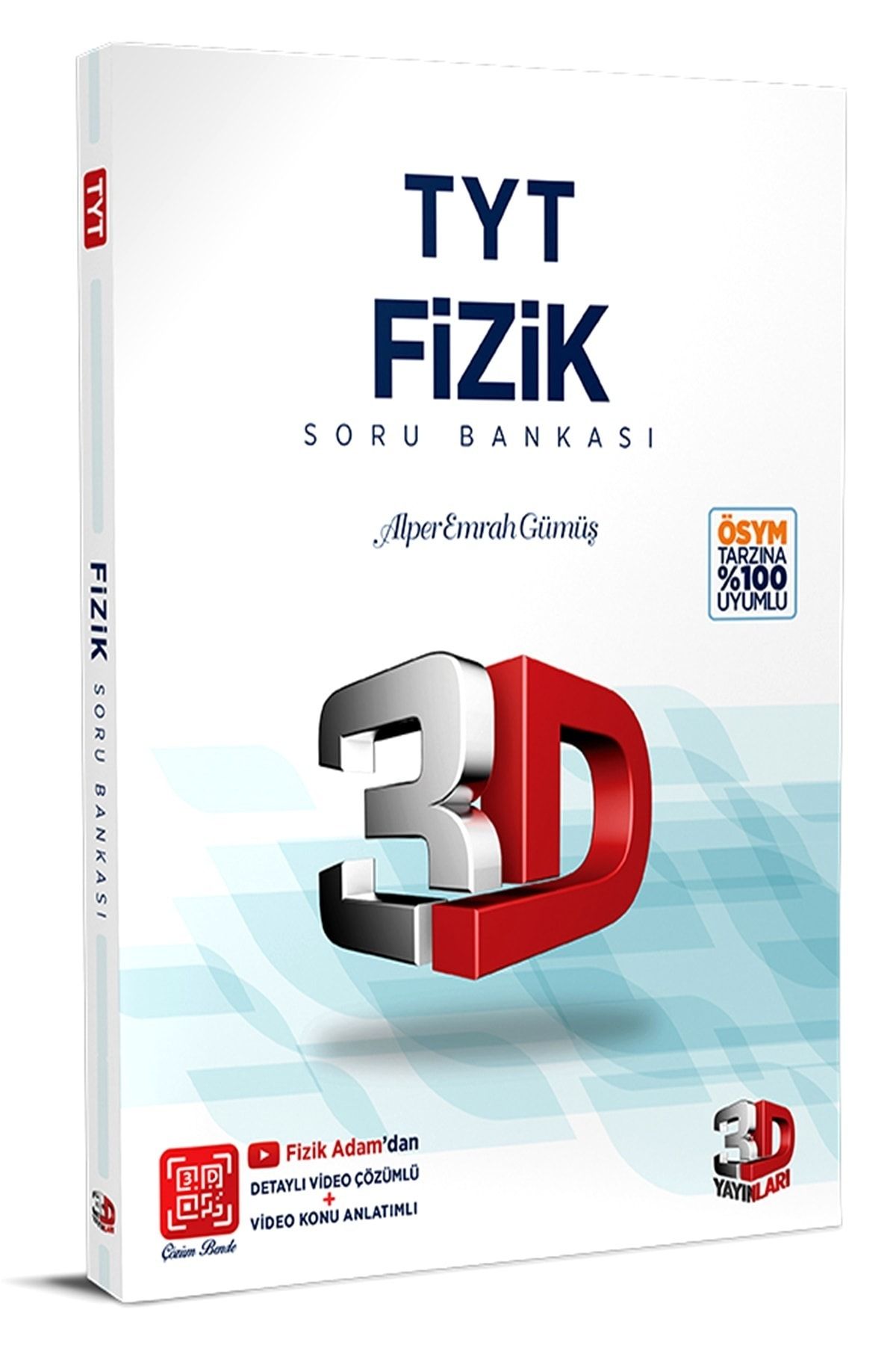 Çözüm Yayınları 2022 Yeni 3d Yayınları Tyt Fizik Soru Bankası Tamamı Video Çözümlü 2022