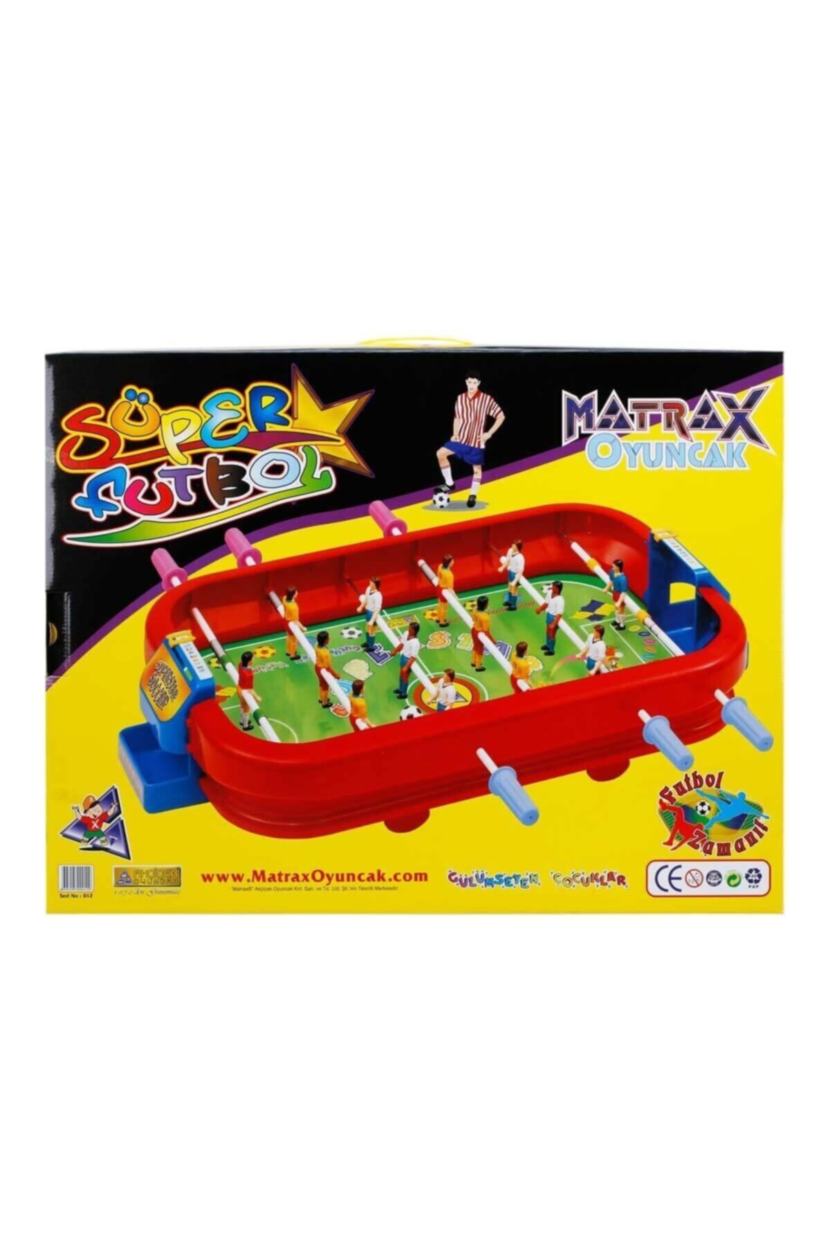 AKÇİÇEK OYUNCAK 012 Süper Star Soccer Langırt