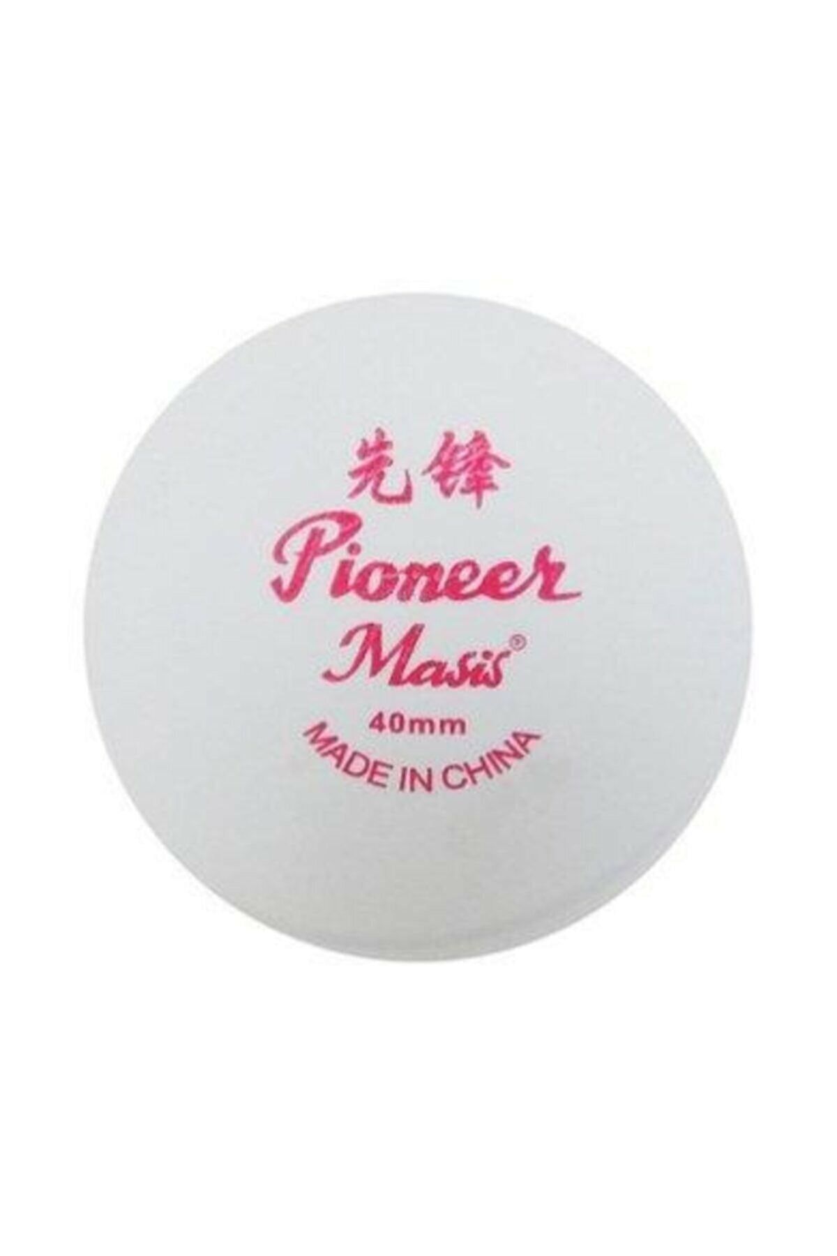 Masis Pinpon Topu Pioneer Beyaz - 7'li