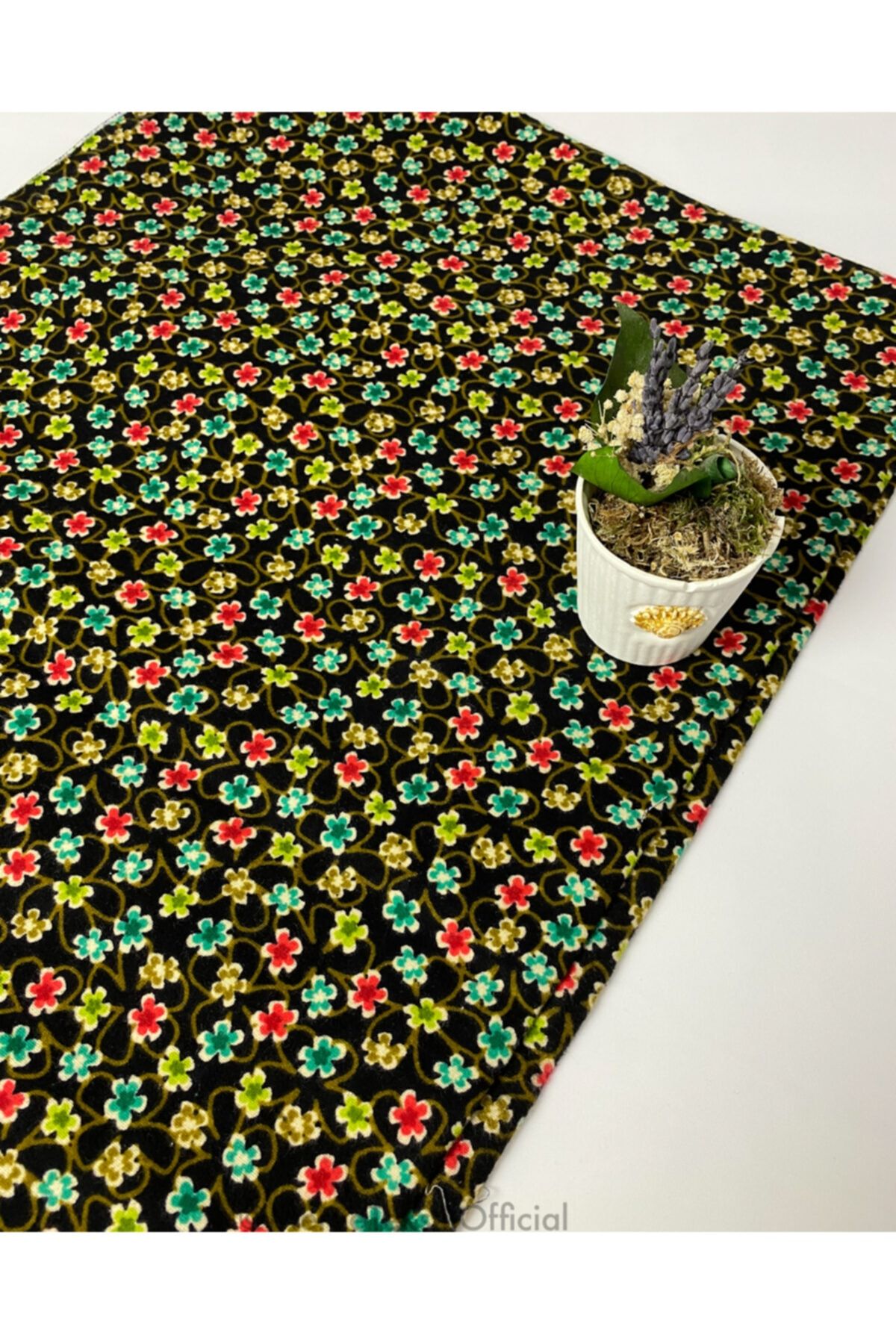 Merve Kumaş Tekstil Pazen Kumaş - Sarar Baskı Kalitesi - Divitin 90 Cm En - Ceket - Şalvar - Kaban - Gömlek