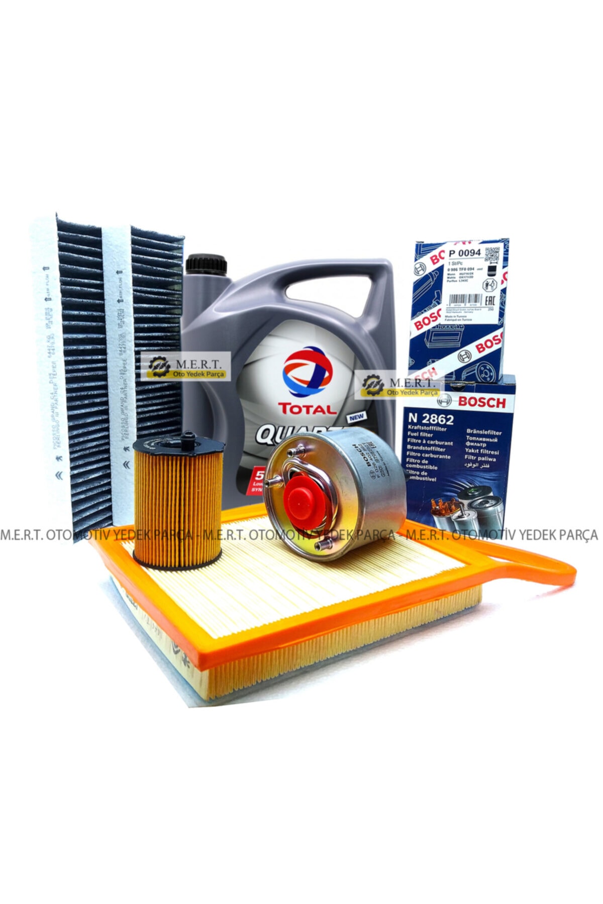 OEM Citroen C4 Picasso Yağ Bakım Filtre Seti 1.6 E-hdi (2011-2015)