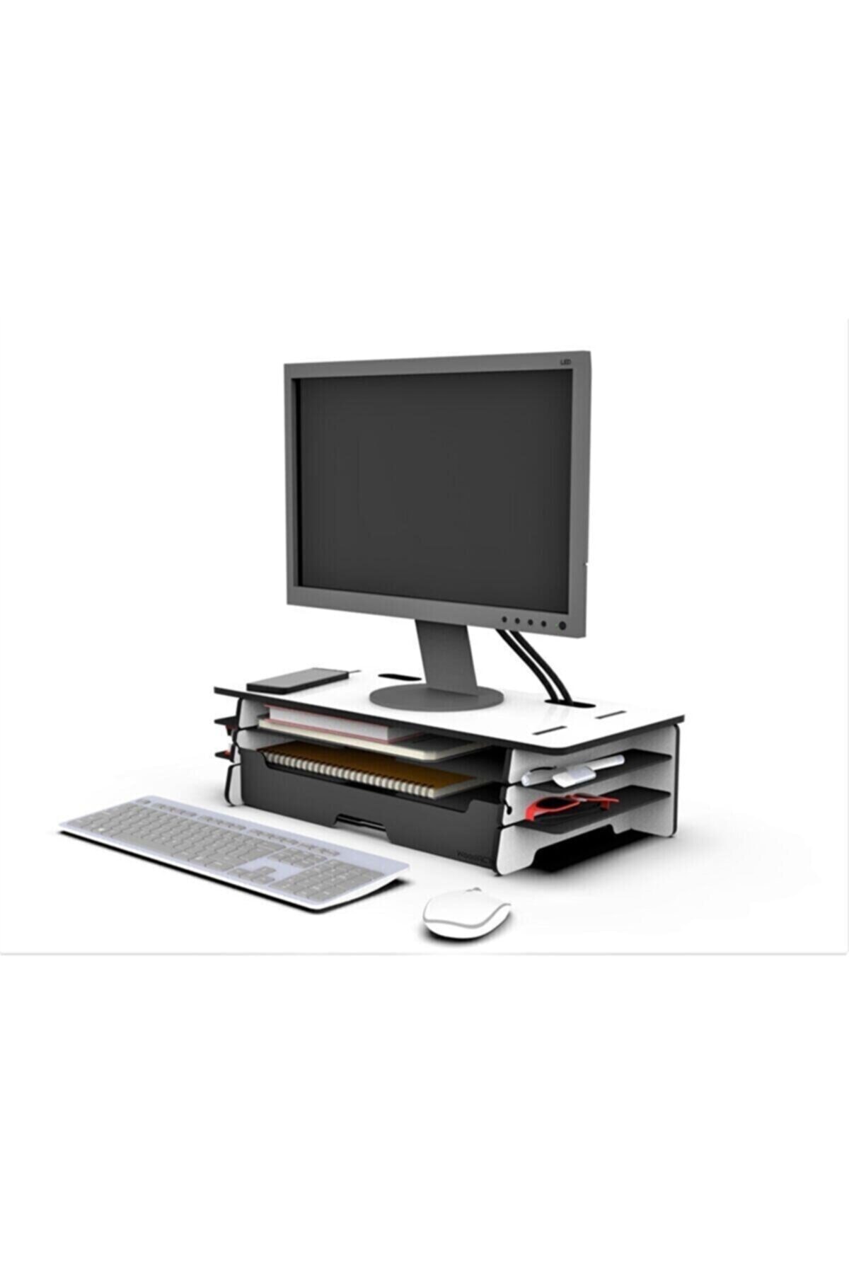 Laviyosa Ofis Hediyesi Monitör Yükseltici Ve Çok Amaçlı Monitör Standı