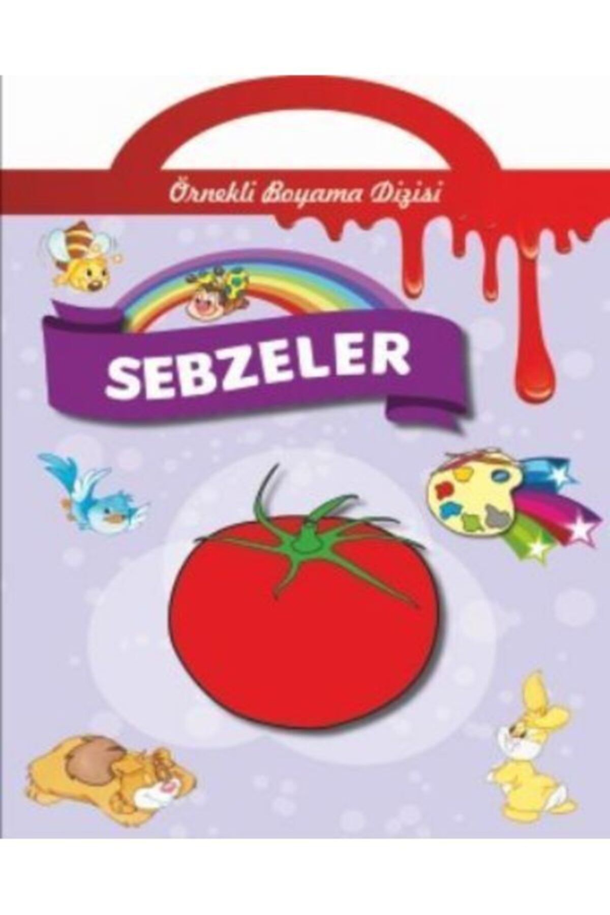 Parıltı Yayıncılık Örnekli Boyama Dizisi Sebzeler
