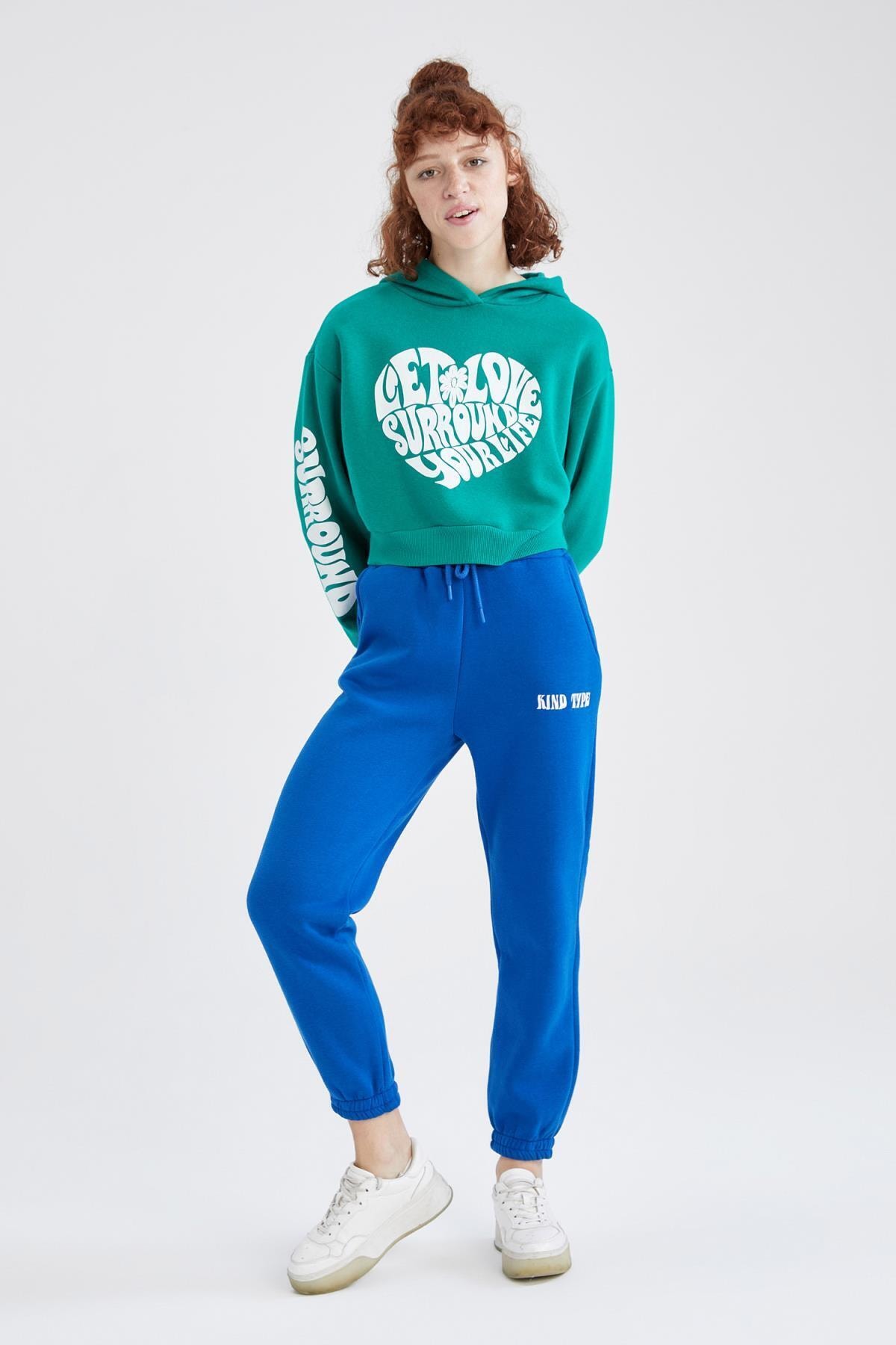 DeFacto Coool Jogger Standart Fit Cepli Esnek Paça Kalın Eşofman Altı