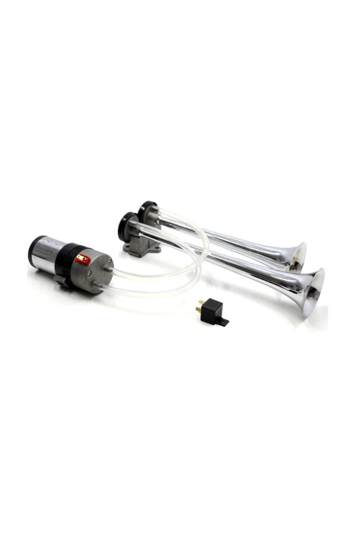 Carub 2'li Fala Fala Korna Metal Motorlu 12V