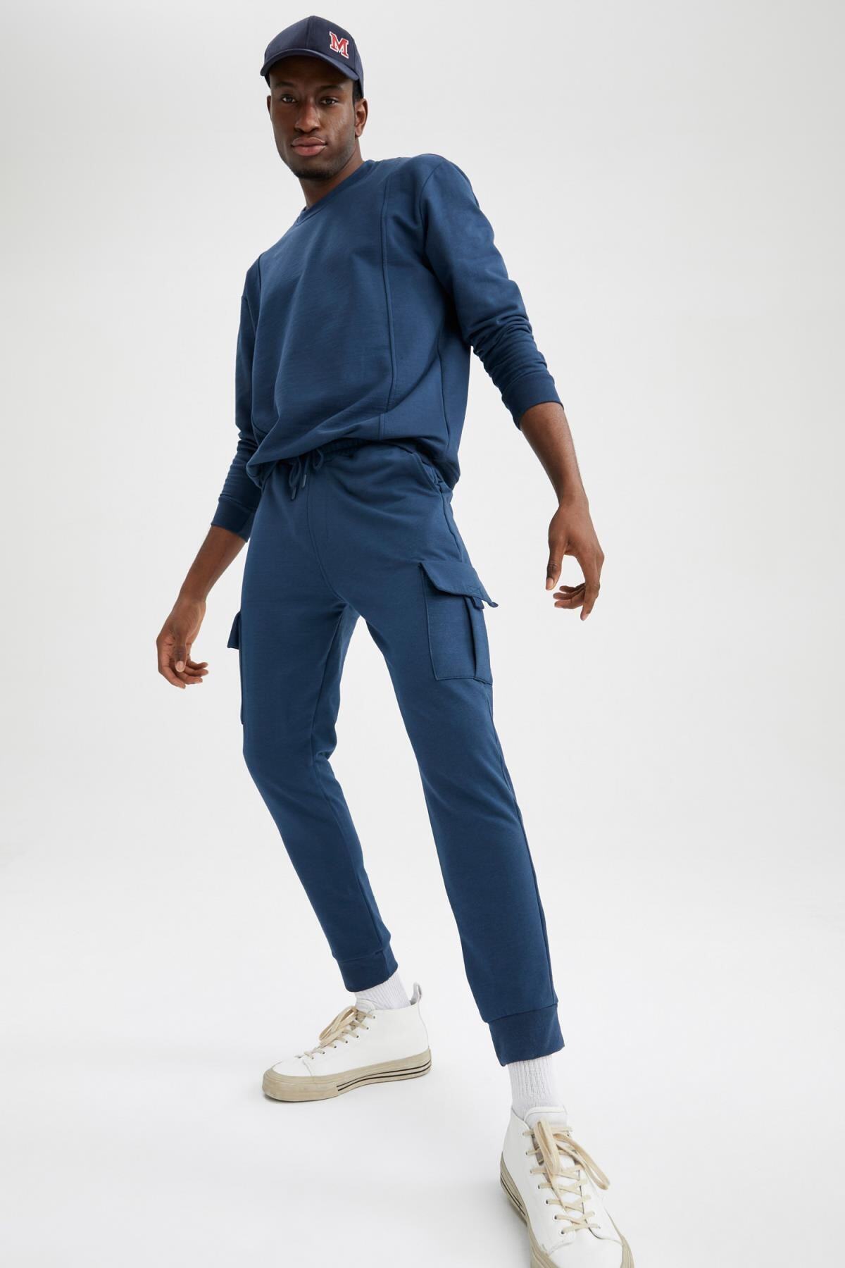 DeFacto Slim Fit Kargo Cepli Jogger Eşofman Altı