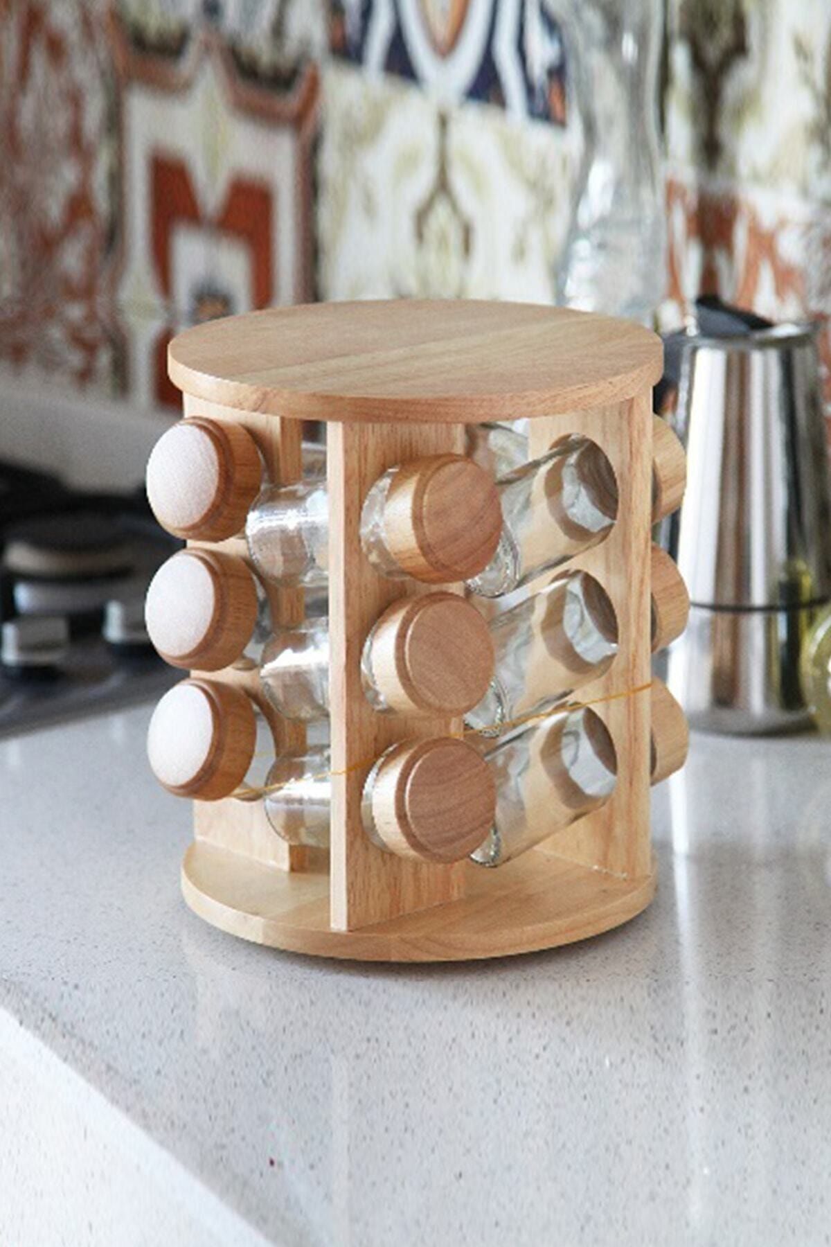 GÖNÜL G2927 Bambu Cam Baharatlık