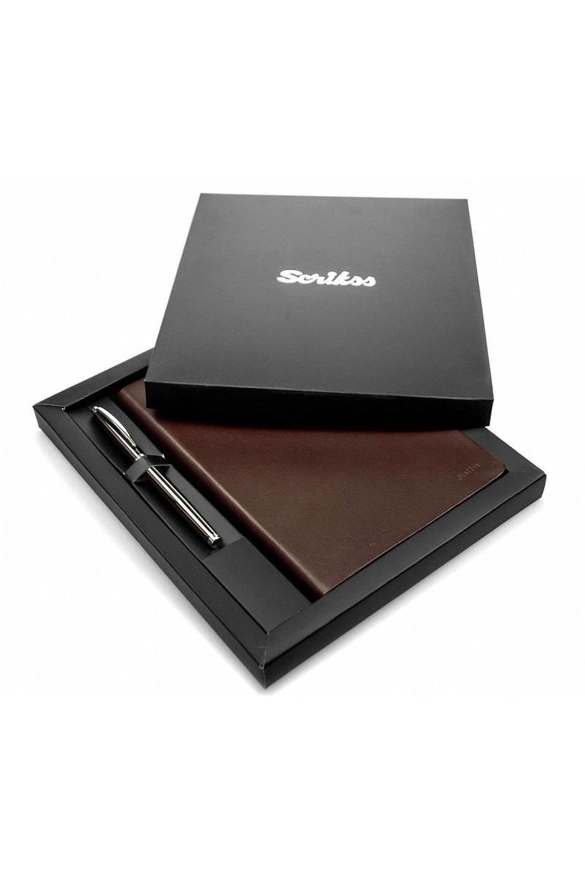 Scrikss Marka: Sd100-2 Sudance Premium A5 Defter +800rb. Titanium Krom Kalem Kategori: Defterler