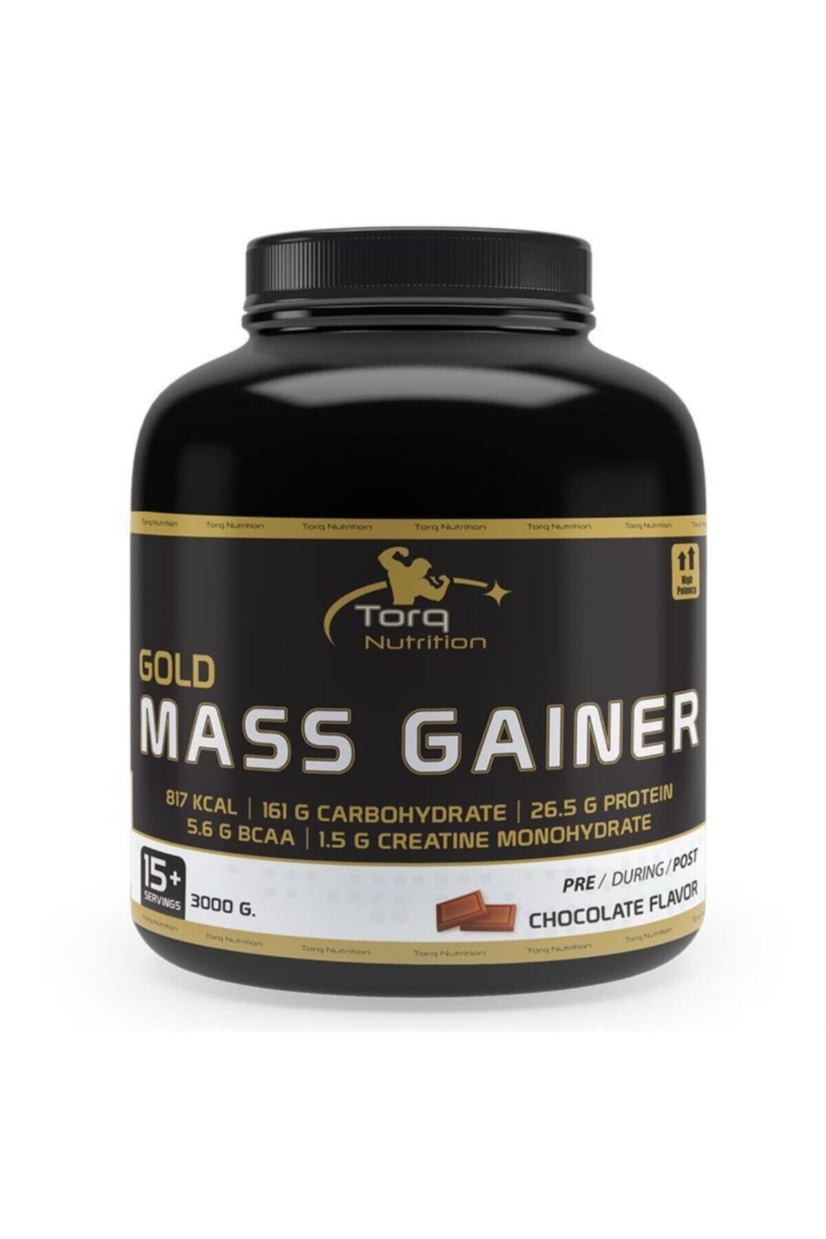 Torq Nutrition Gold Mass Gainer Karbonhidrat Tozu 3000 Gr / 15 Servis - Çikolata Aromalı