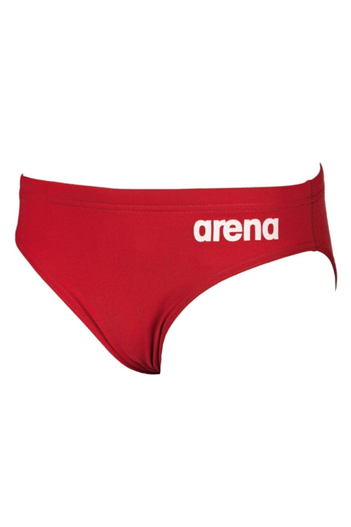 ARENA Erkek Çocuk Kırmızı B Solid Brief Jr Yüzücü Mayo 2a25845