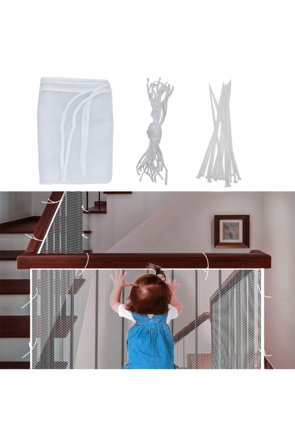 proger Merdiven Ve Balkon Güvenlik Filesi 3 Metre X 80 Cm