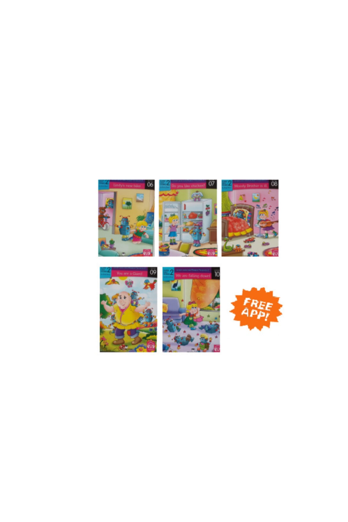 MK Publications Ingilizce Hikaye Kitabı, 2. Sınıf. Karekod Uygulamalı, Ingilizce Sesli Hikaye Seti.