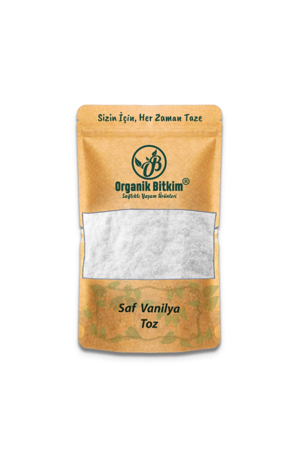 Organik Bitkim Saf Vanilya Toz 150 Gr