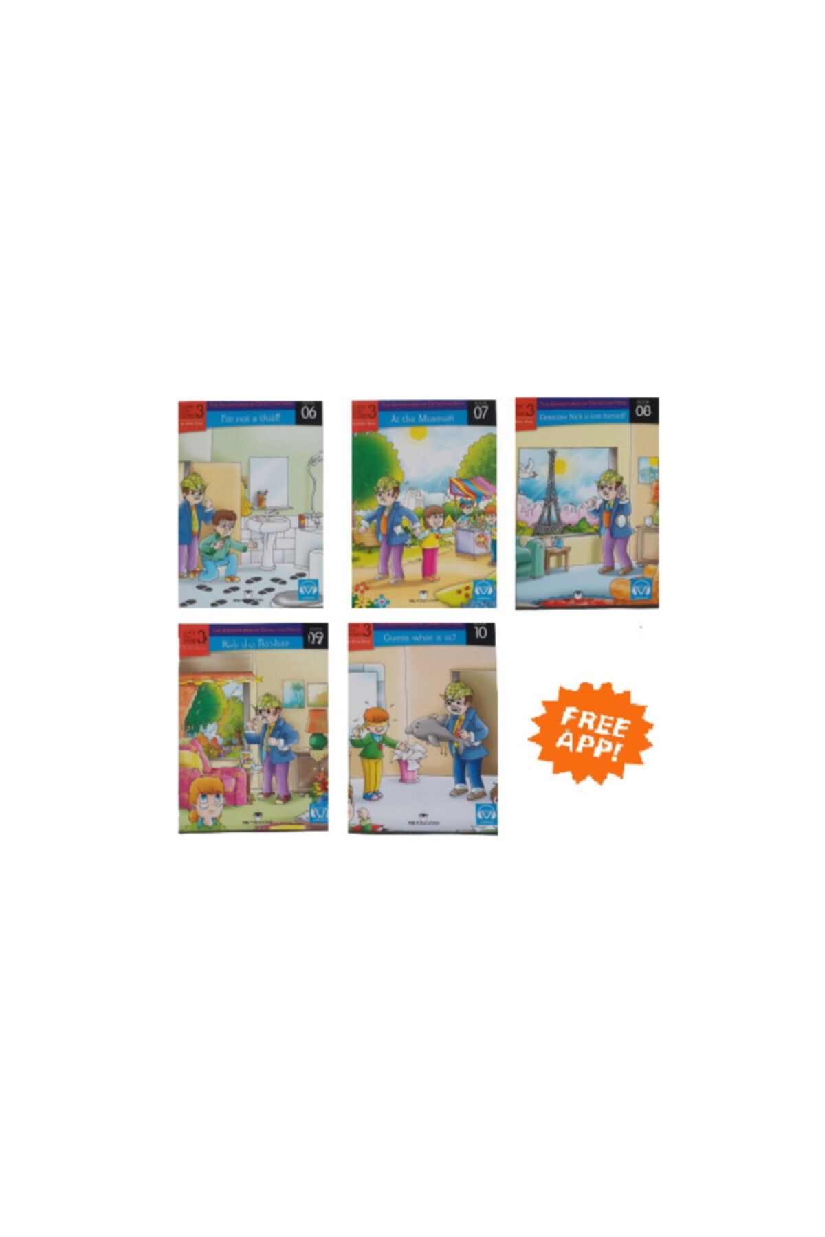 MK Publications Ingilizce Hikaye Kitabı, 3. Sınıf. 6.7.8.9.10. Kitap .karekod Ingilizce Sesli Hikaye Seti.